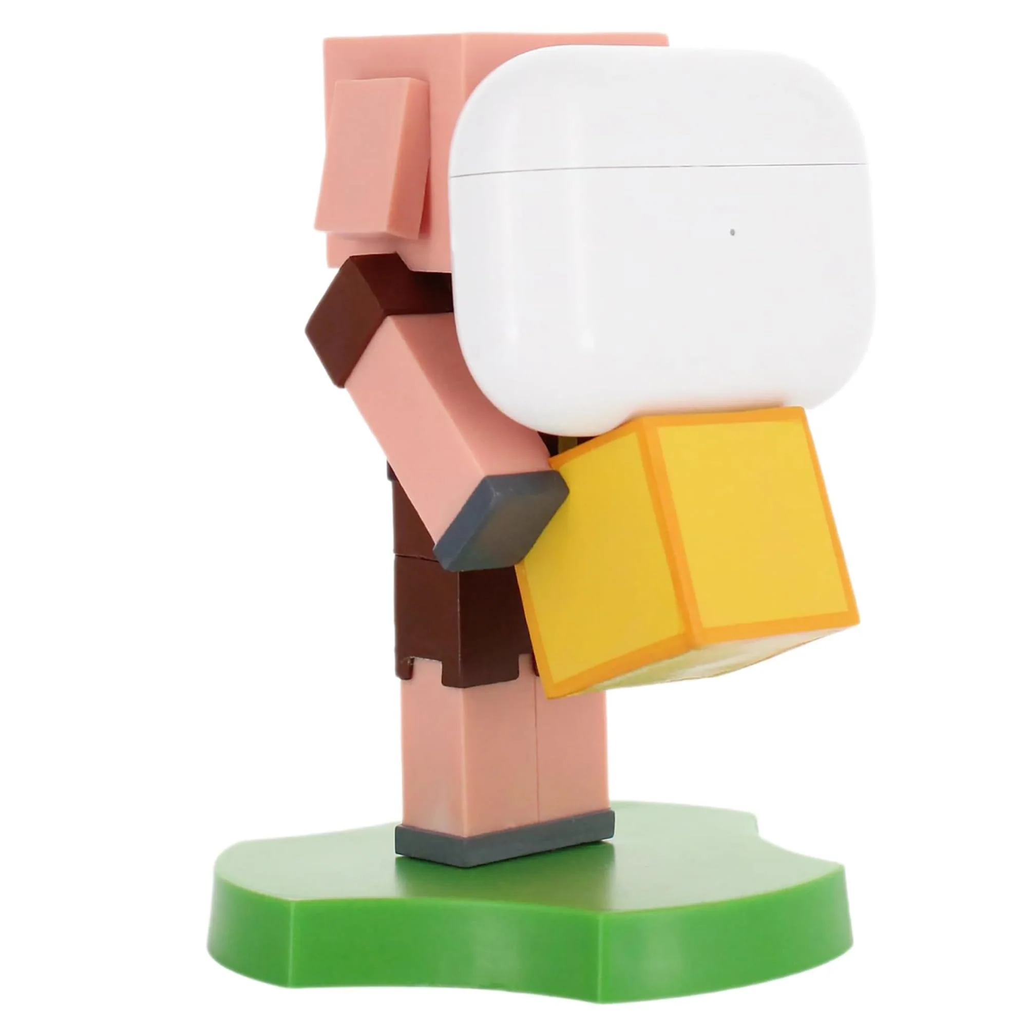 Exquisite Gaming Minecraft Piglin Holdems Mobile Phone and Device Holder, 4-Inch Collectible PVC Figure, Versatile Tech Organizer