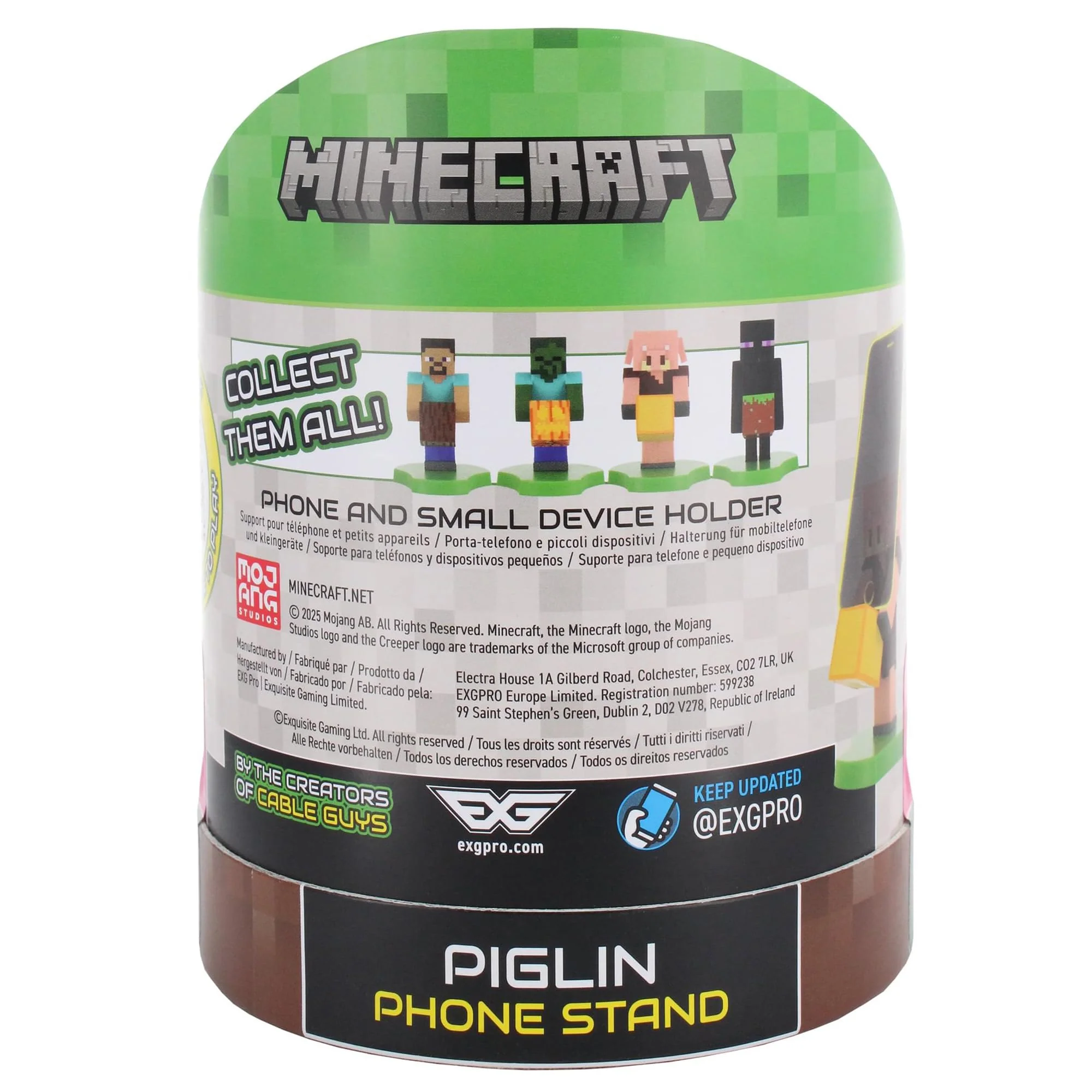 Exquisite Gaming Minecraft Piglin Holdems Mobile Phone and Device Holder, 4-Inch Collectible PVC Figure, Versatile Tech Organizer - Image 3