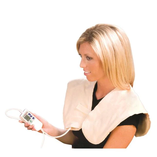 Fabrication Enterprises 00-1033 Theratherm digital moist heat pad, shoulder/neck (23"x20") - Image 2