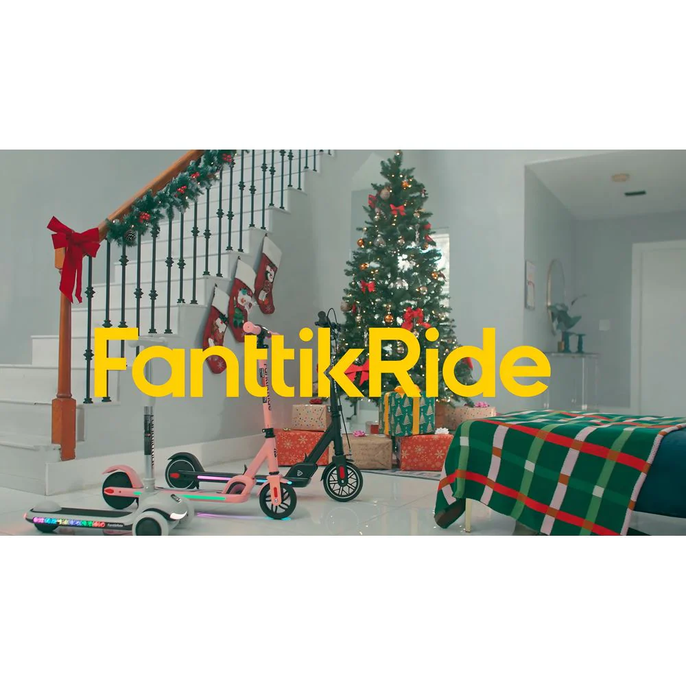 Fanttikride Kids Electric Scooter, Adjustable Handlebar Height, 3 Speed Modes 5/8/10 MPH, 5 Mile Range, 6 in Rubber Wheels, Aluminum Frame - Image 2