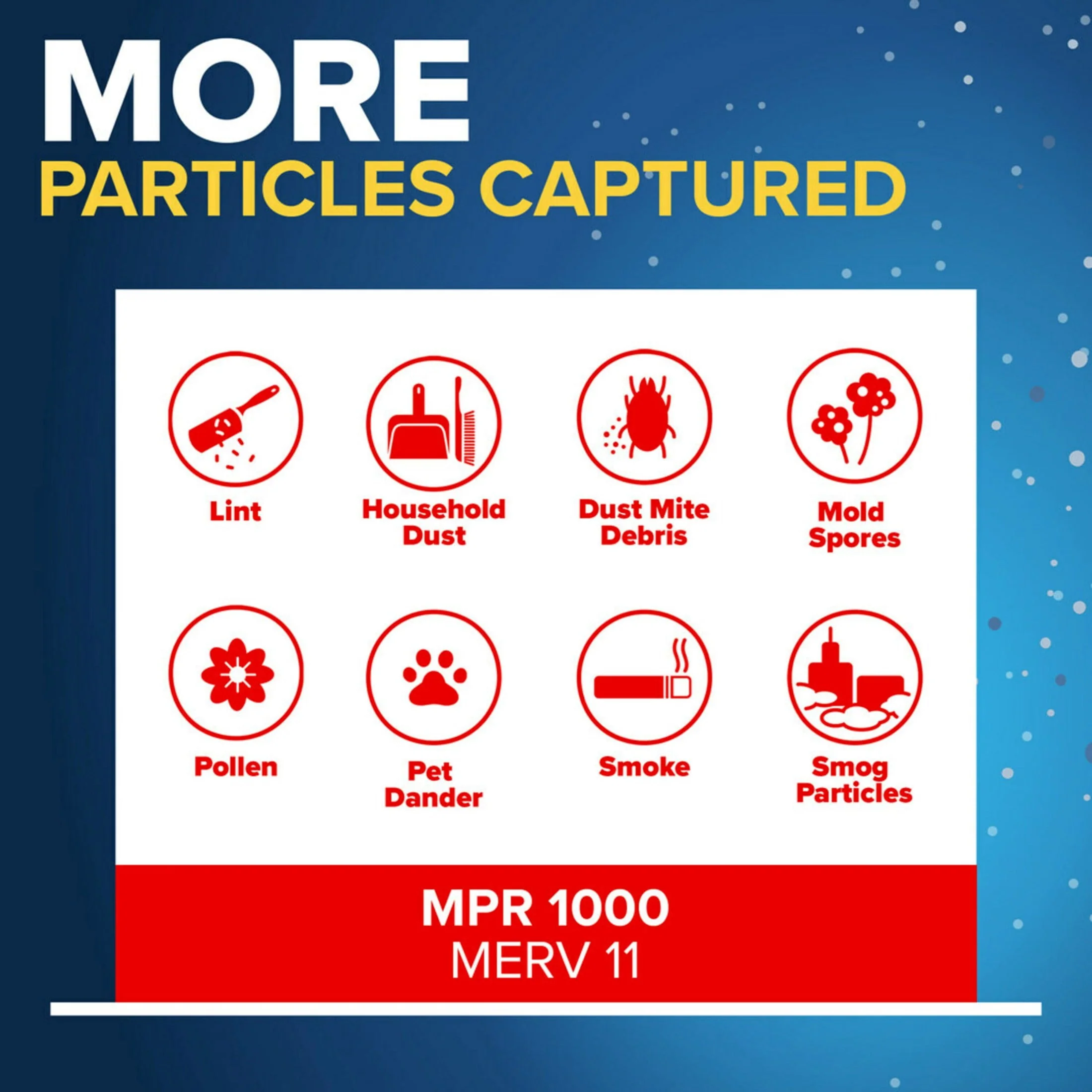 Filtrete 3M Furnace Air Filter, 18x24x1 in, MPR 1000, MERV 11 Allergen Defense, Pleated, 6 Pack - Image 8