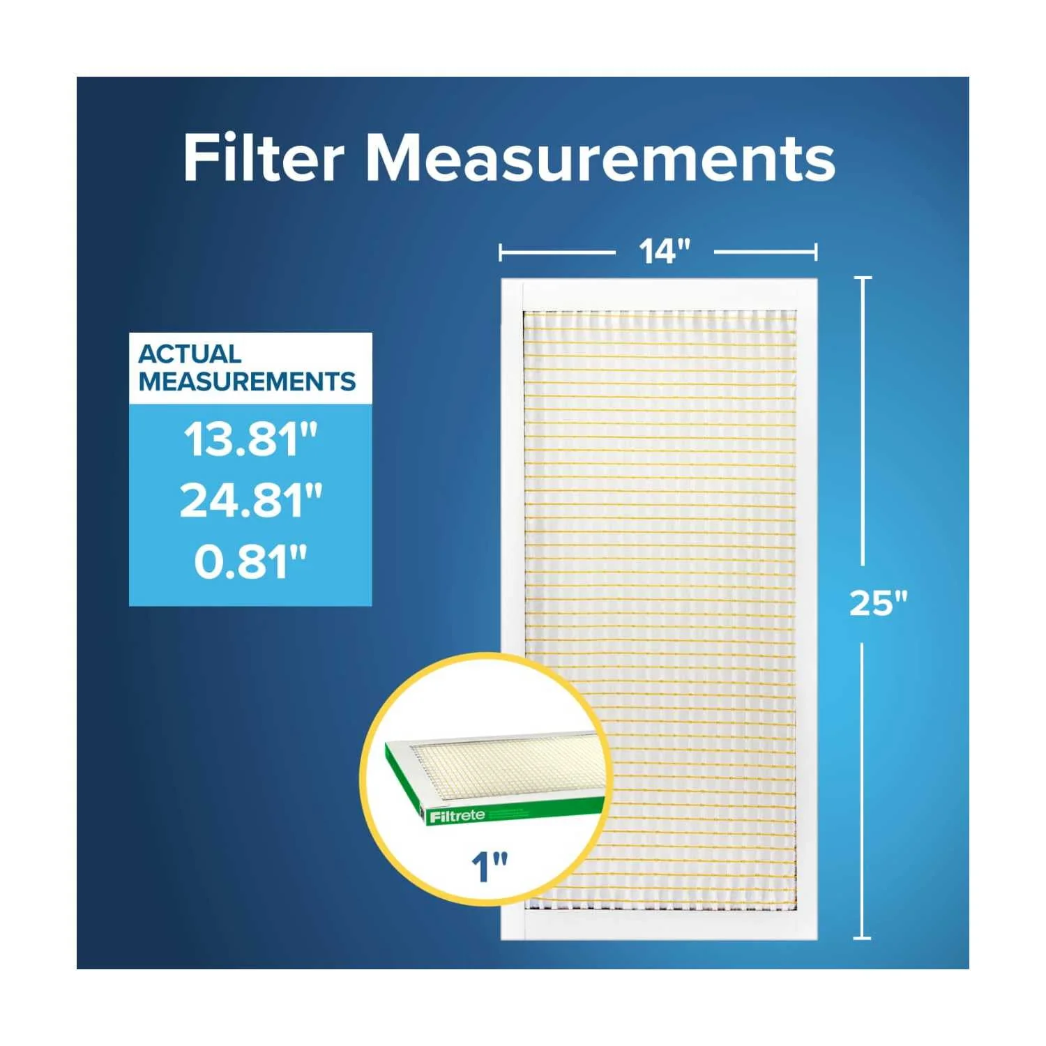 Filtrete 3M HVAC Air Filter, 14x25x1, MPR 700, MERV 8, Electrostatic Pleated, Dust Pollen Pet Dander Reduction, 6 Pack, 704-6PK-EC - Image 2