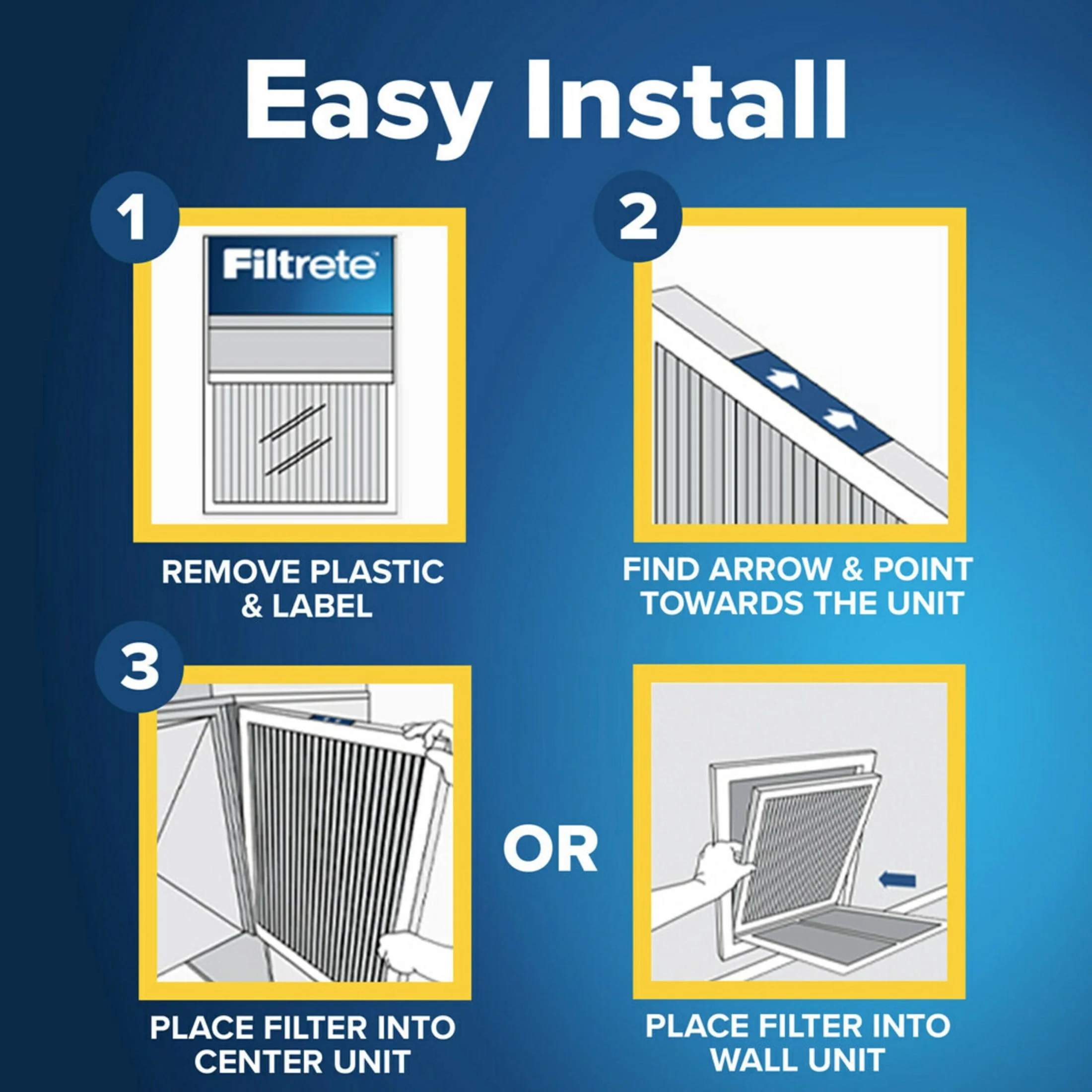Filtrete 3M HVAC Air Filter, 14x25x1, MPR 700, MERV 8, Electrostatic Pleated, Dust Pollen Pet Dander Reduction, 6 Pack, 704-6PK-EC - Image 3