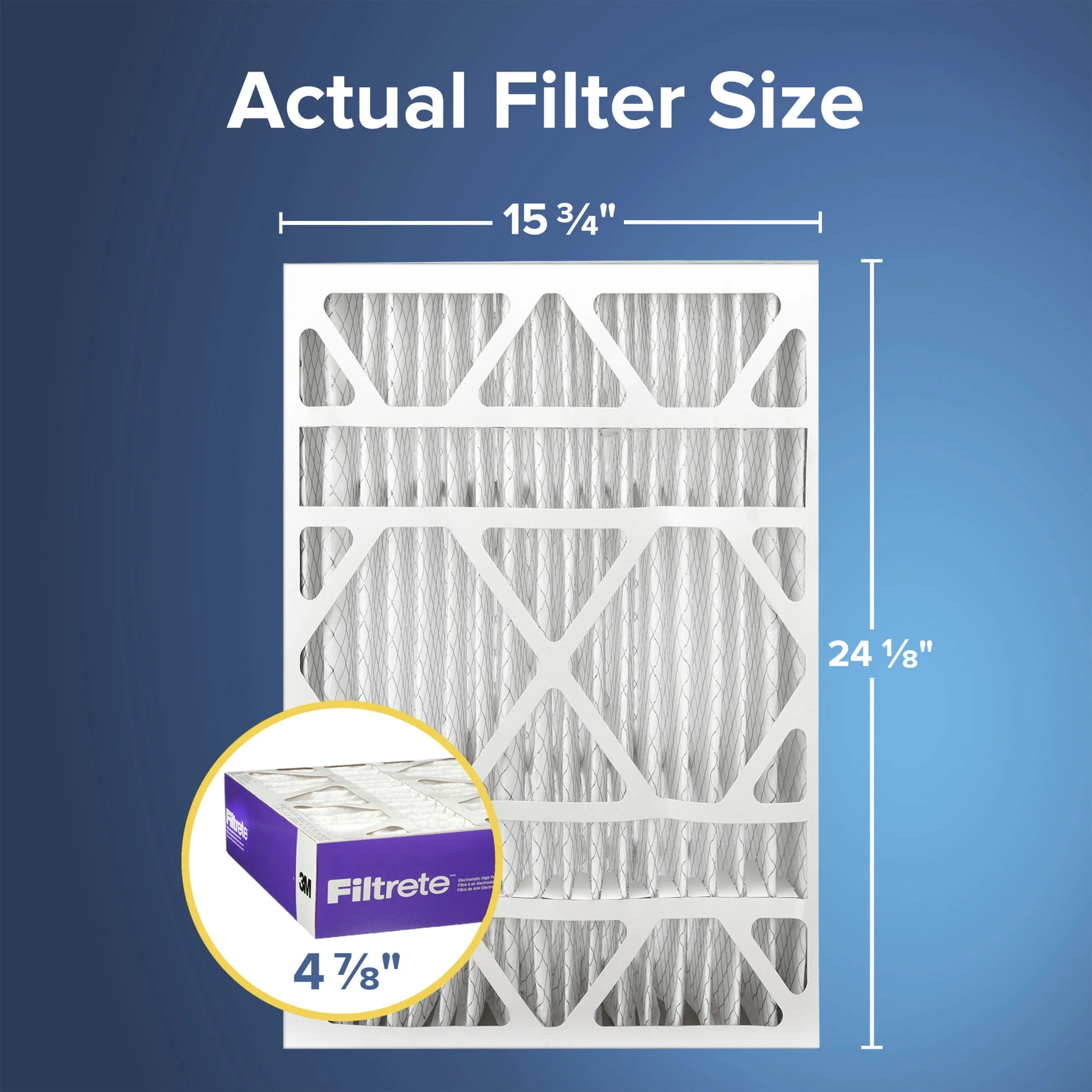Filtrete Furnace Air Filter, 16x25x5 in, MPR 1550, MERV 12, Ultra Allergen Reduction, 2 Pack, NDP01-5IN-2 - Image 5