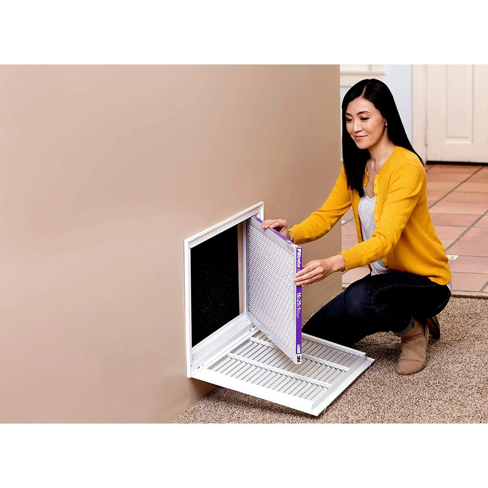 Filtrete Micro Allergen Defense AC Furnace Air Filter, 14 x 25 x 1, 6-Pack - Image 2