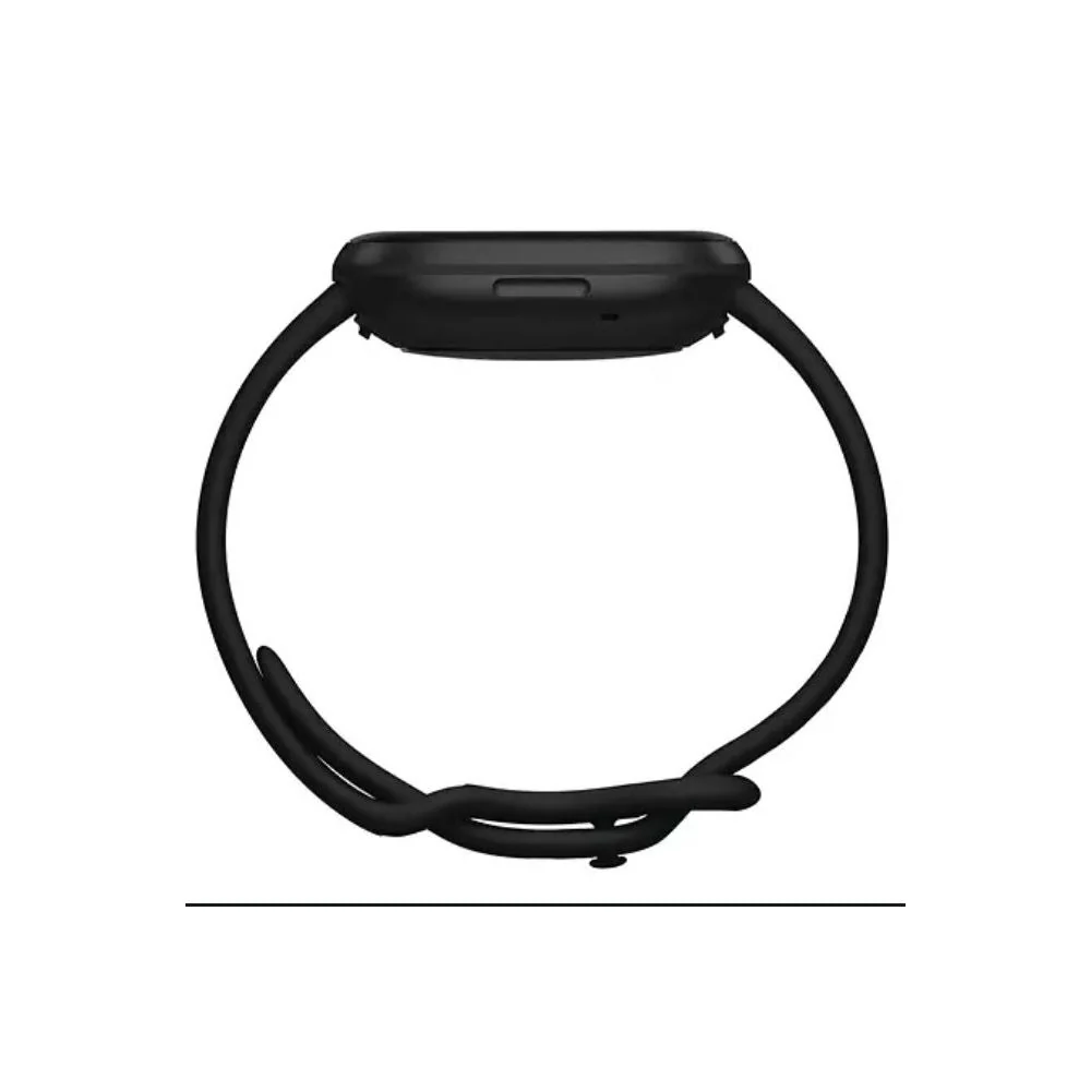 Fitbit FB512BKBKLBNDLS Sense Steel Black Large Health & Fitness Tracker Smartwatch - Image 4