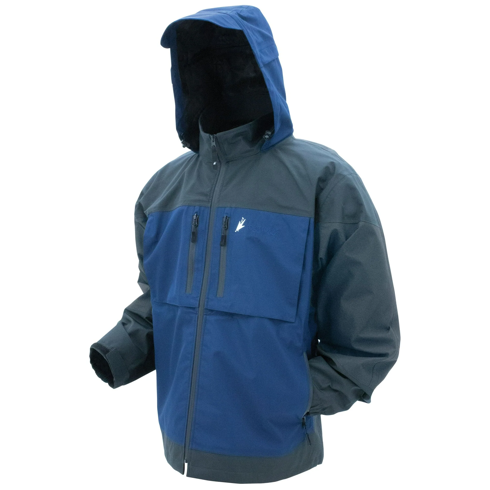 Frogg Toggs Anura HD Jacket for Men, Dust Blue/Carbon, Large