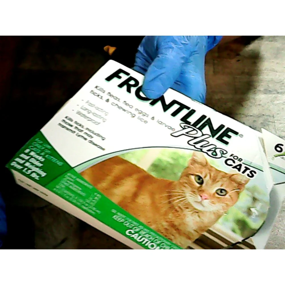 FRONTLINE Plus 004FLTSP-CAT for Cats and Kittens (1.5 lbs and over) Flea and Tick Treatment, 6 Doses