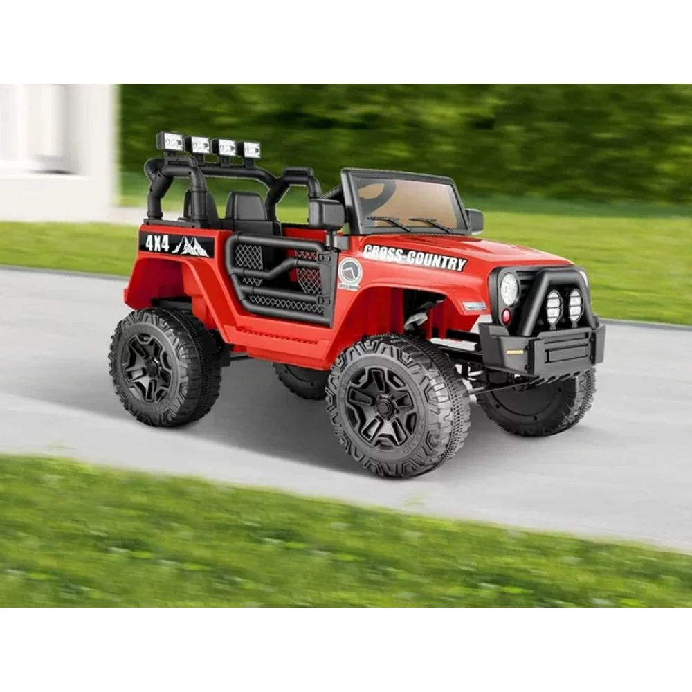 Funcid AYNE23724 Kids 12V Electric Ride on Toys, Red - Image 2