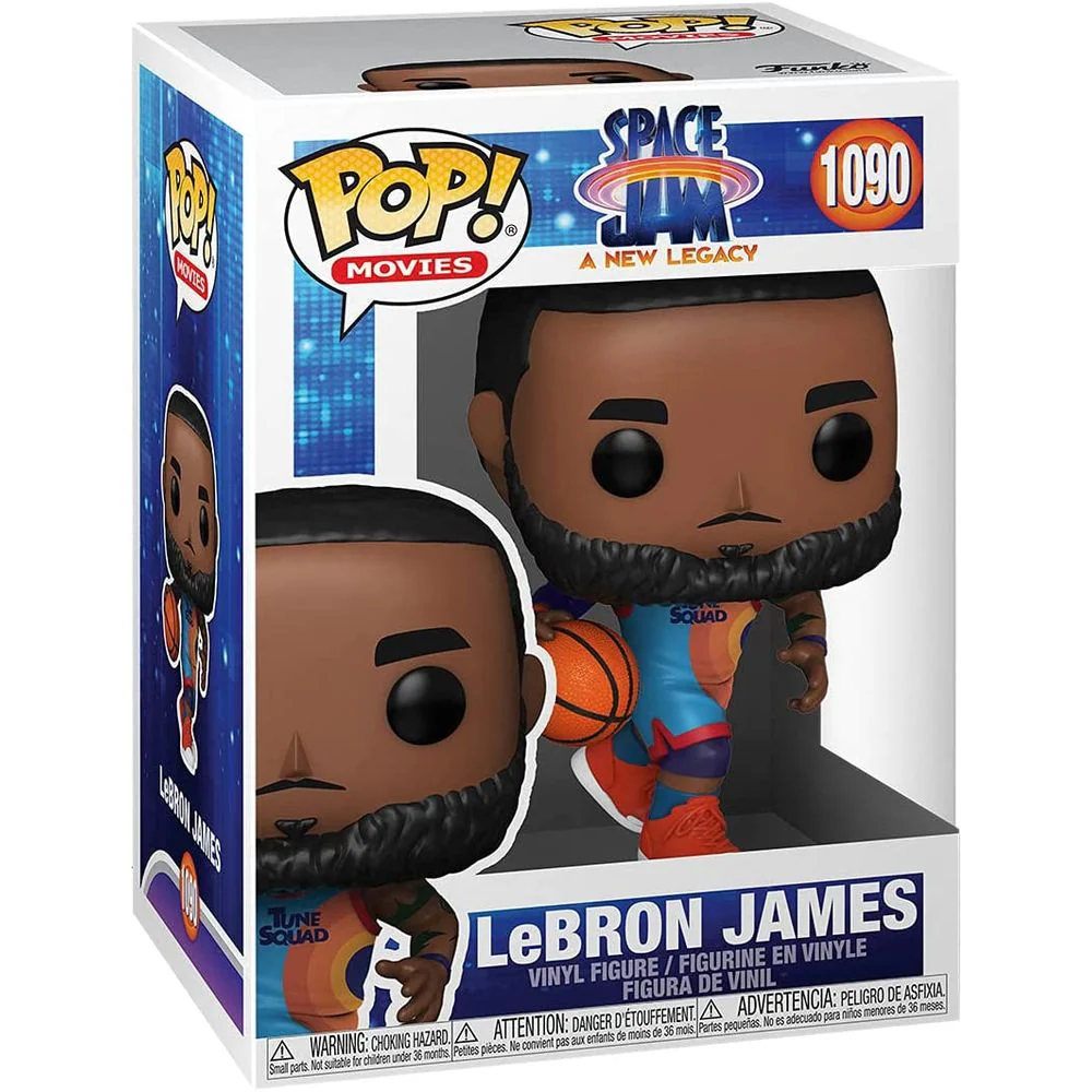 Funko DRM210408 Pop Movies 1095 Space Jam A New Legacy LeBron James (10") - Image 3