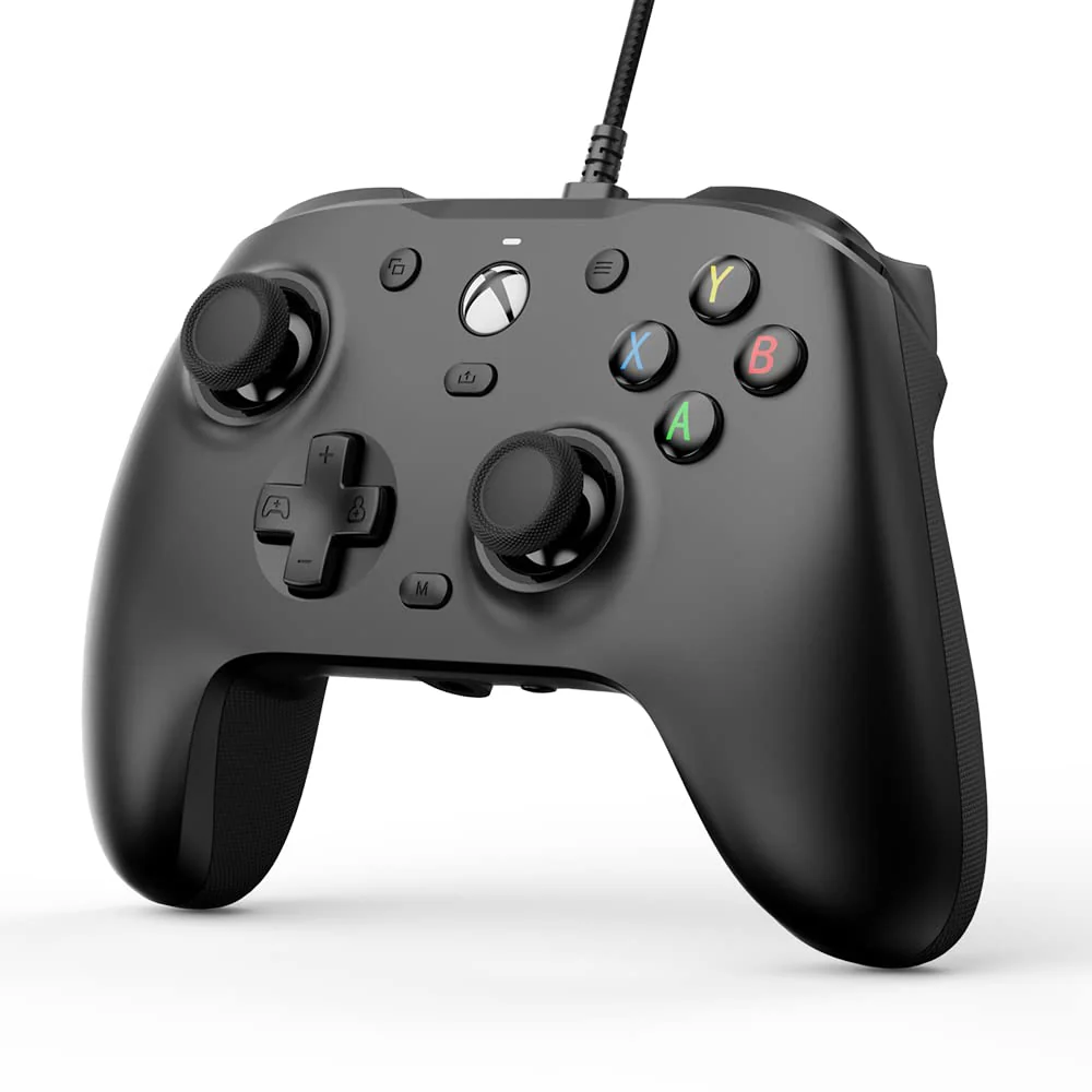 GameSir G7 SE Wired Gaming Controller with Hall Effect Joysticks and Triggers, 3.5mm Audio Jack, Black, Compatible with Xbox Series X|S, Xbox One, Windows 10/11