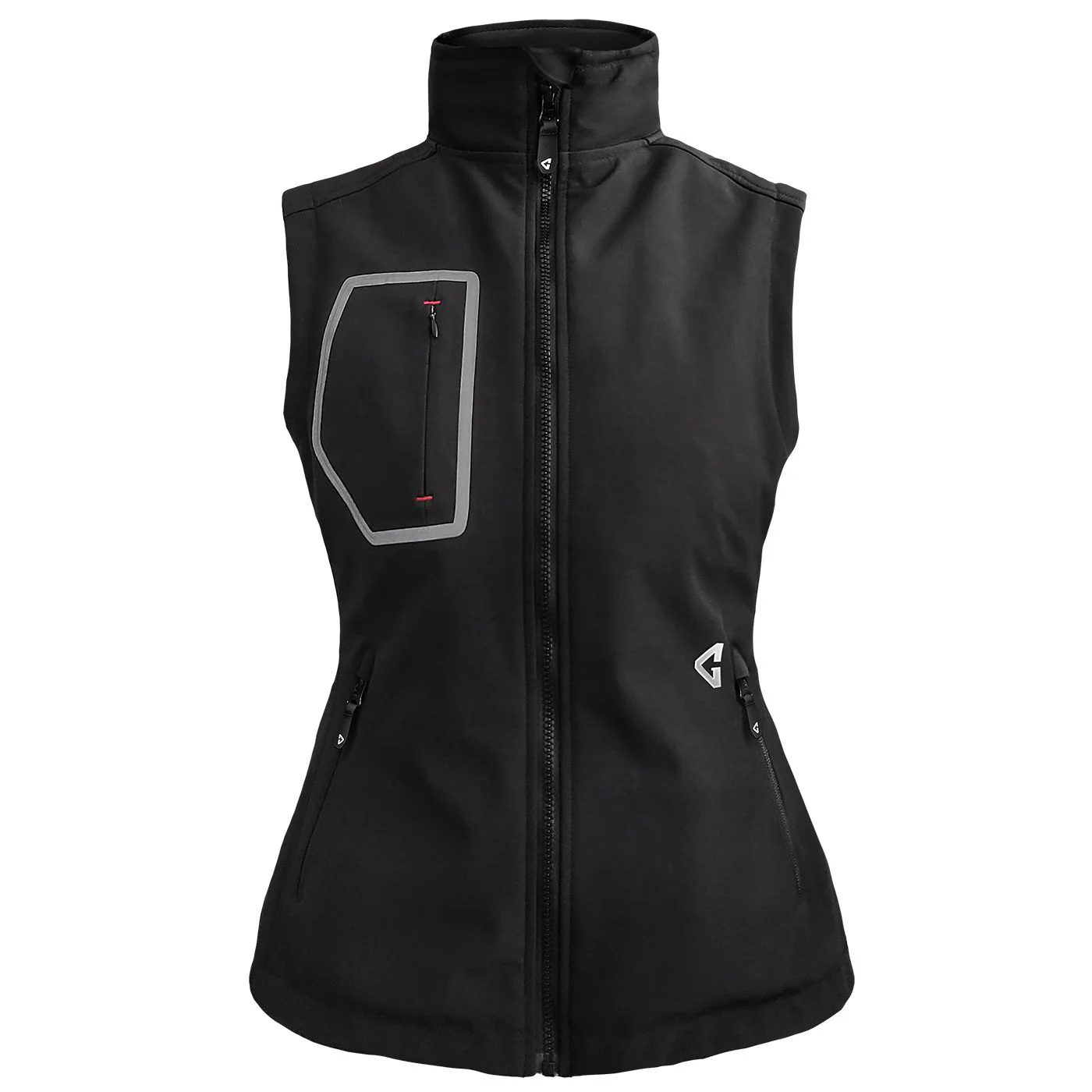 Gerbing 7V Women's Torrid 2.0 Softshell Vest - Black - M - Image 5