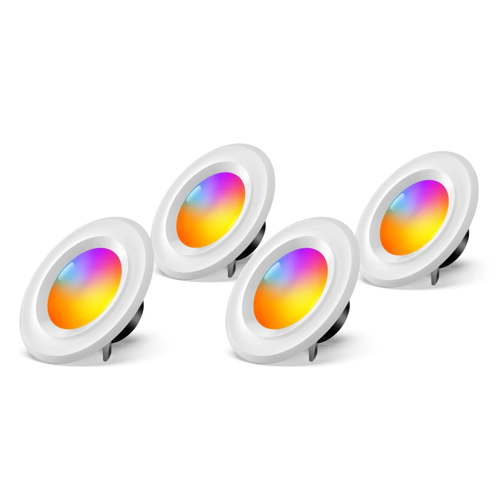 Govee Smart 6 LED Retrofit Recessed Can Lights for Indoor Living Room, Ceiling Light - Image 2
