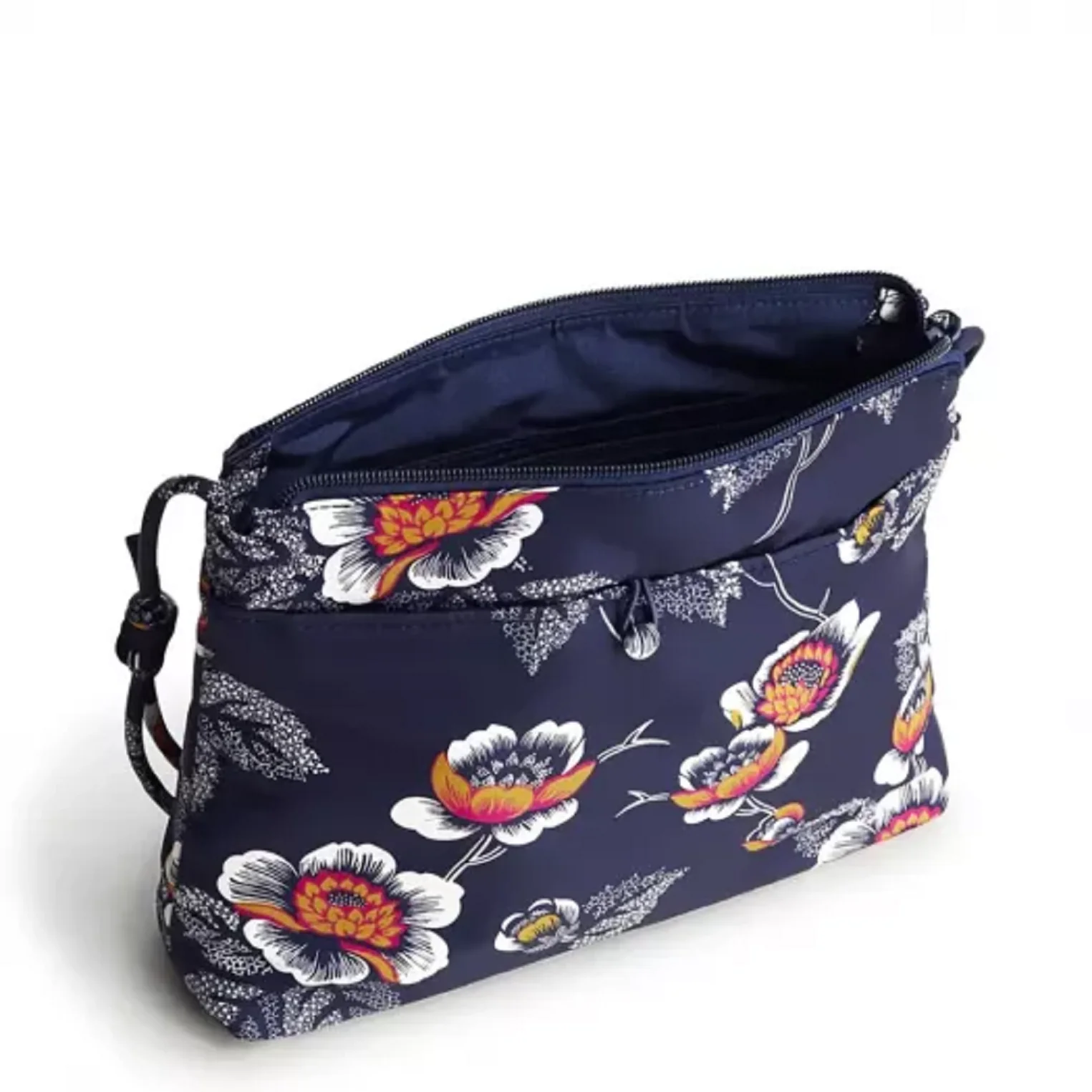 Vera Bradley Outlet Nylon Original Hipster Crossbody Bag, Seurat Floral - Image 2
