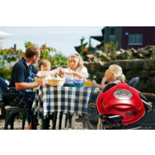 Grillbot GBU:BUN101-RED Grill Brush and Scraper Carry Case Bundle, Red - Image 4