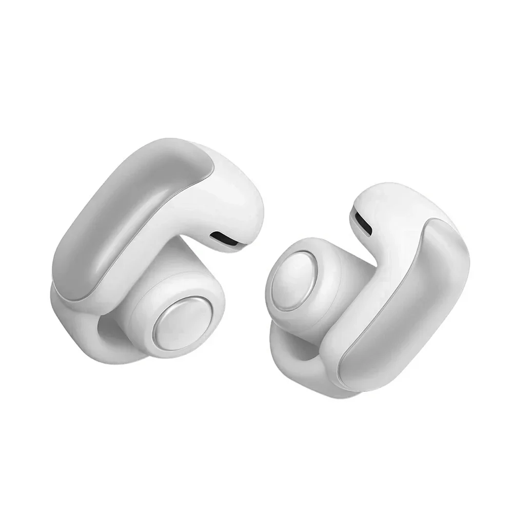 GTSOHN Ultra Open Ear Earbuds, Clip on Earbud for Comfort Sport Earphones Ture Wireless Bluetooth Headphone, White - Image 3