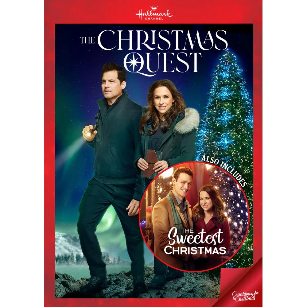 Hallmark The Christmas Quest DVD with Bonus Feature The Sweetest Christmas, Drama, Christmas Romance - Image 4