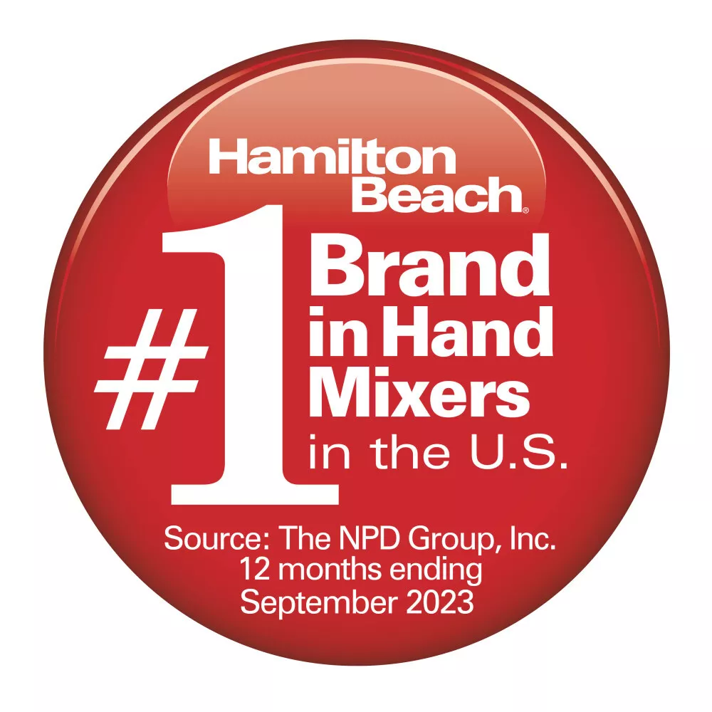 Hamilton Beach 6 Speed Hand Mixer with Snap-On Storage Case, 275W Power, White, 91992757 - Image 7