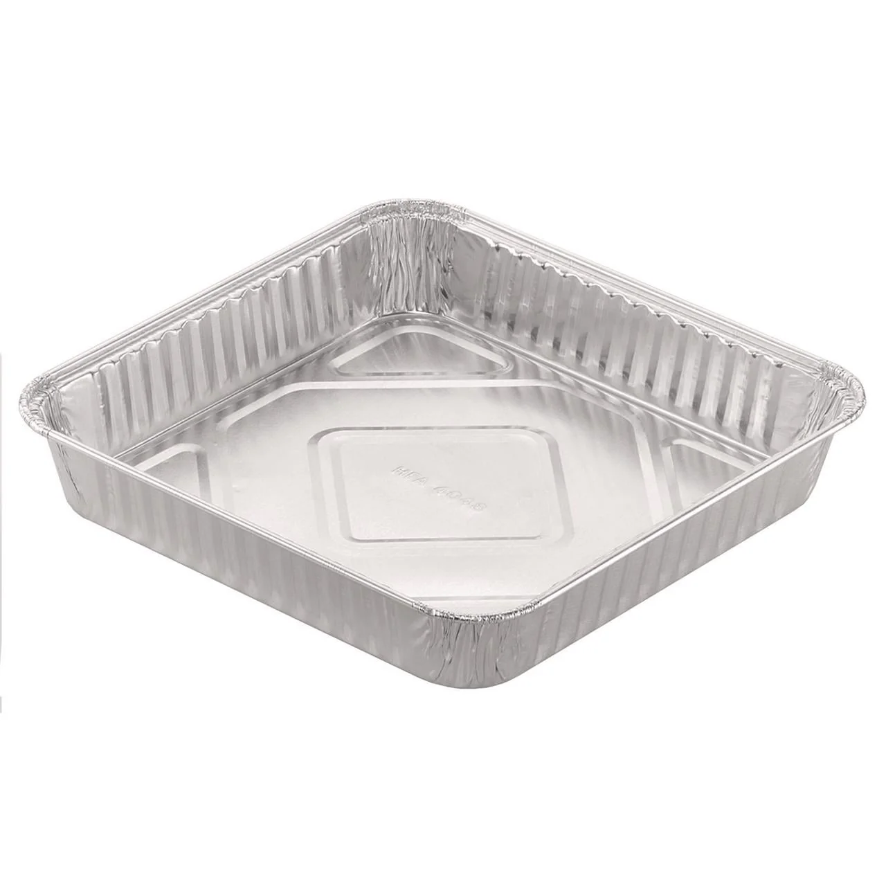 Handi-Foil of America 8-Inch Square Aluminum Cake Pan, Durable, Odor-Resistant, 7.88 x 7.88 x 1.31 in, 500 Count, 404835 - Image 4