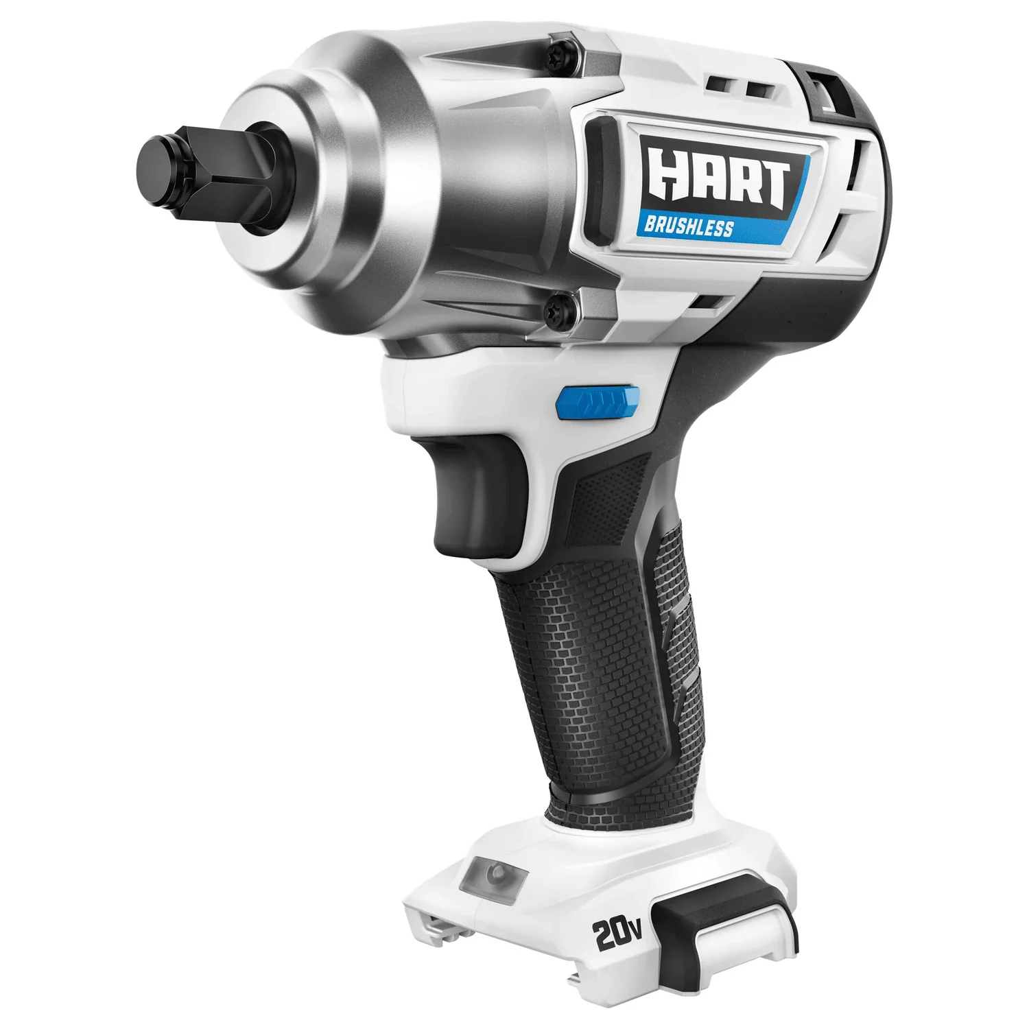 Hart HPIW25 20-Volt Cordless Brushless 1/2 inch Impact Wrench (Battery Not Included)