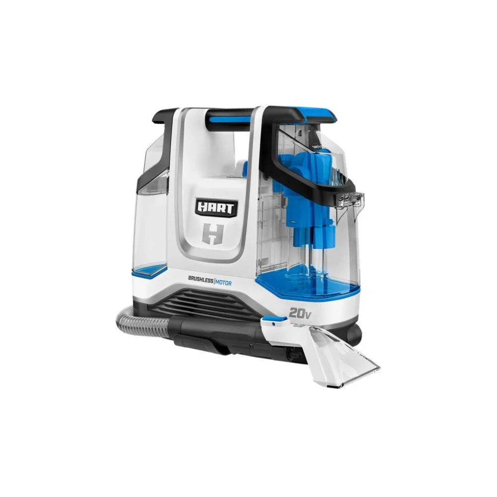 Hart HPSP25B Cordless Carpet & Upholstery Spot Cleaner with (1) 4Ah Battery 20-Volt