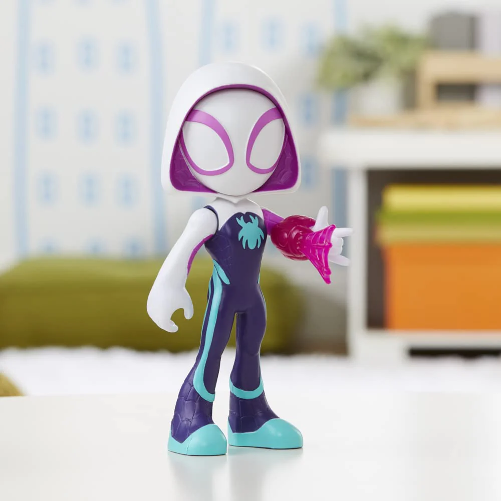 Hasbro F39875L00 Marvel Spidey and His Amazing Friends Supersized Ghost-Spider Action Figure - Image 10