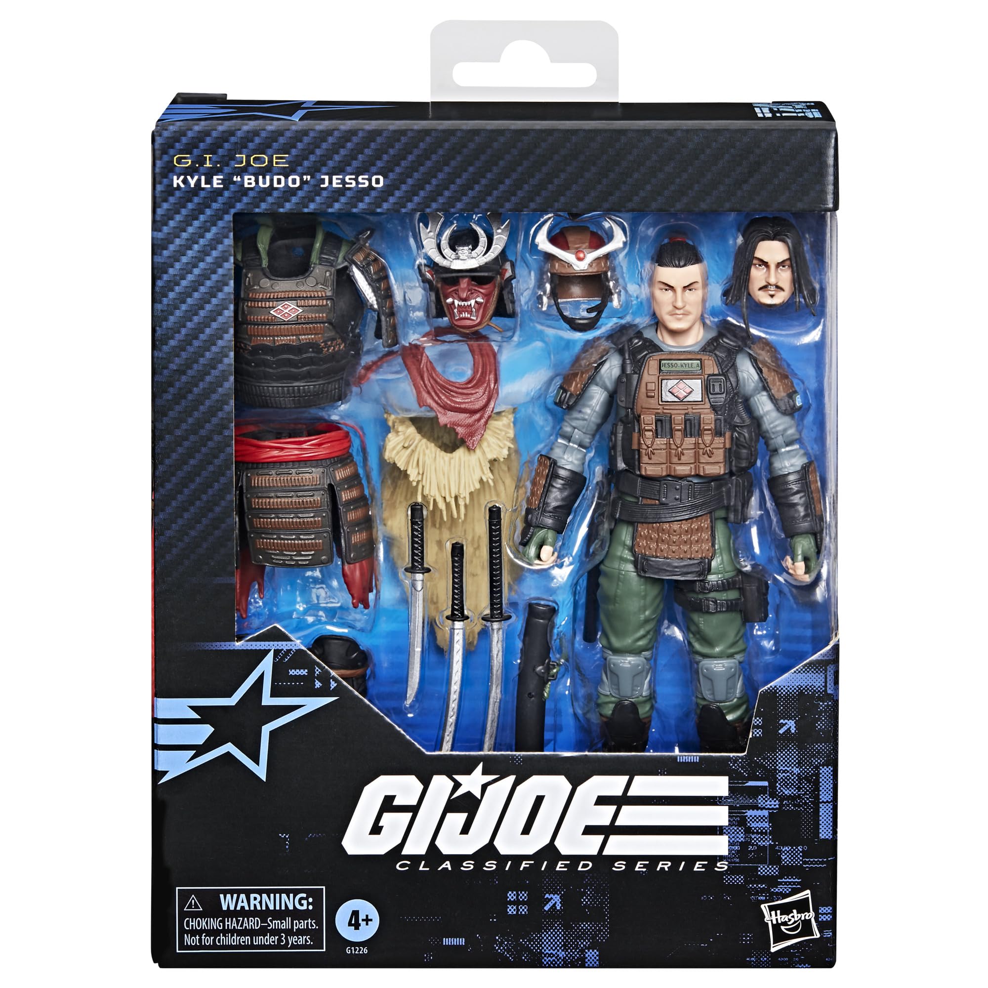 Hasbro G.I. Joe Classified Series Kyle Budo Jesso Deluxe 6-Inch Action Figure with 19 Accessories - Image 2