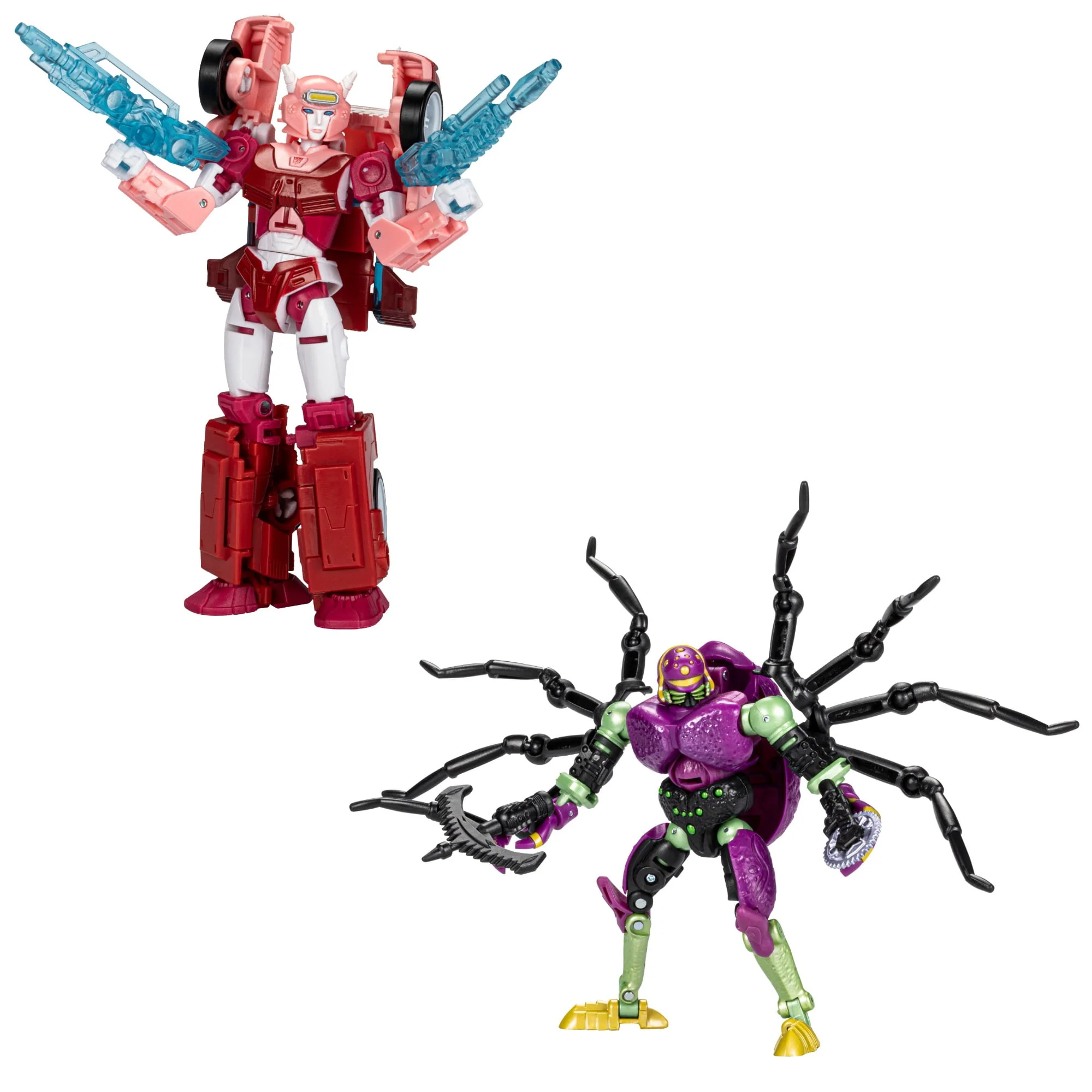 Hasbro Transformers Generations Legacy Predacon Tarantulas and Elita-1 Deluxe Action Figures 2 Pack Multicolor