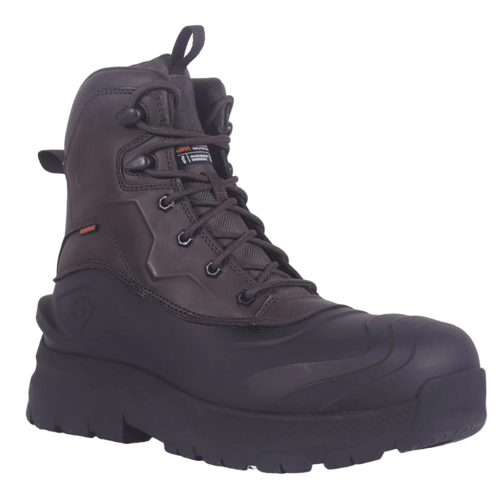 Herman Survivors Men's Freezer Insulated Composite Toe Boots, Brown & Black, 11 - Image 6