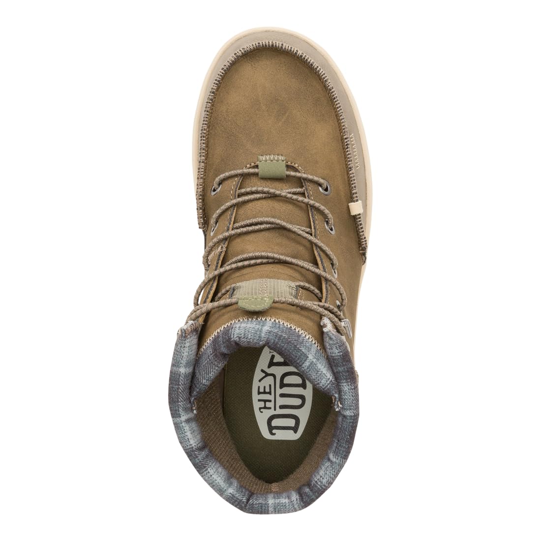 HEYDUDE Bradley Classic Casual Boots for Men - Walnut - 10M - Image 5