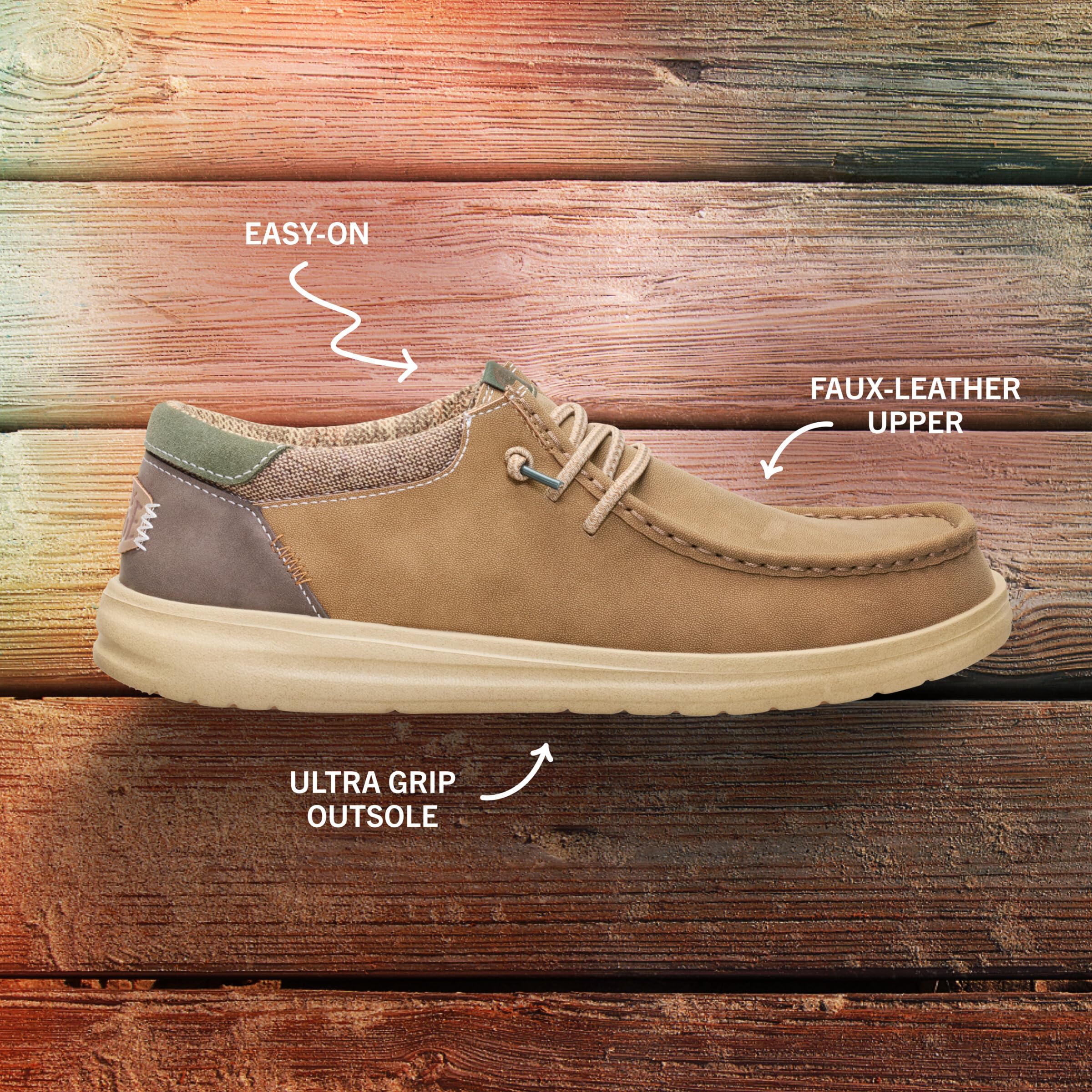 HEYDUDE Paul Casual Shoes for Men - 12M - Image 4