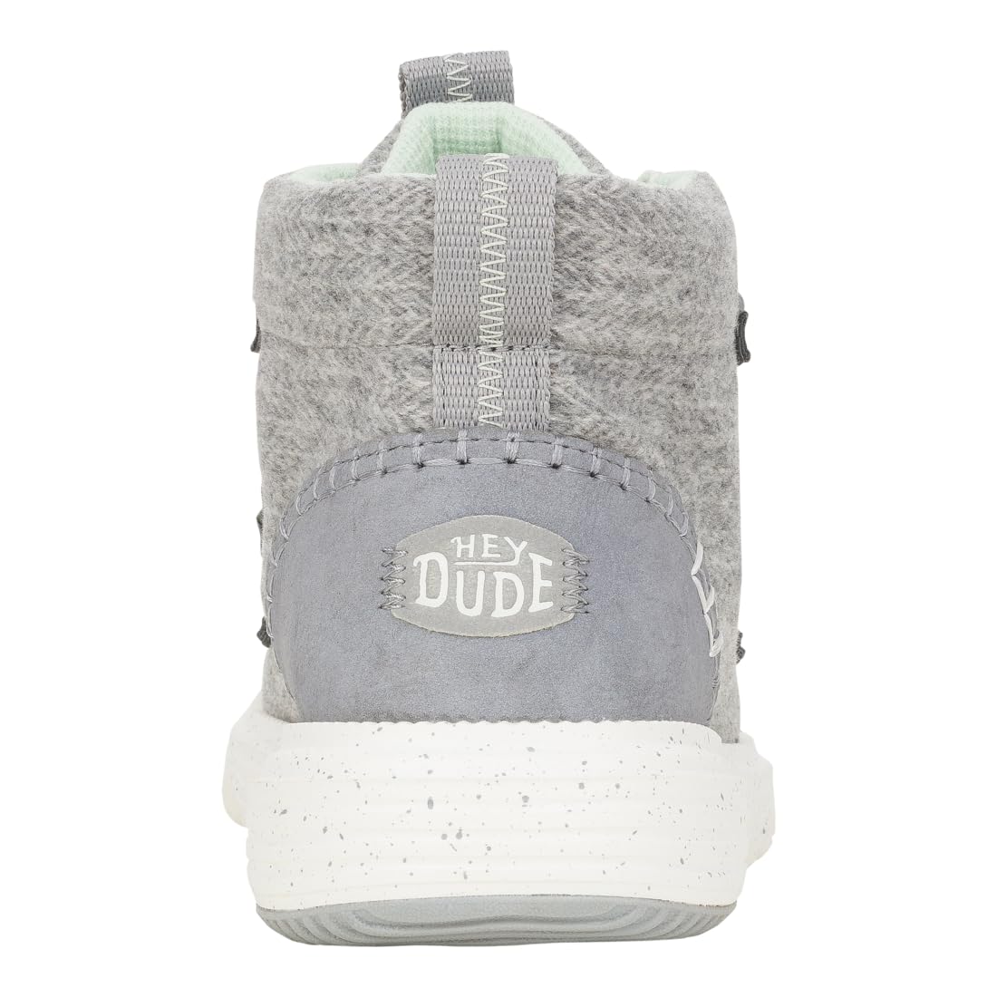 HEYDUDE Reyes Heathered Boots for Ladies - Grey - 8M - Image 3