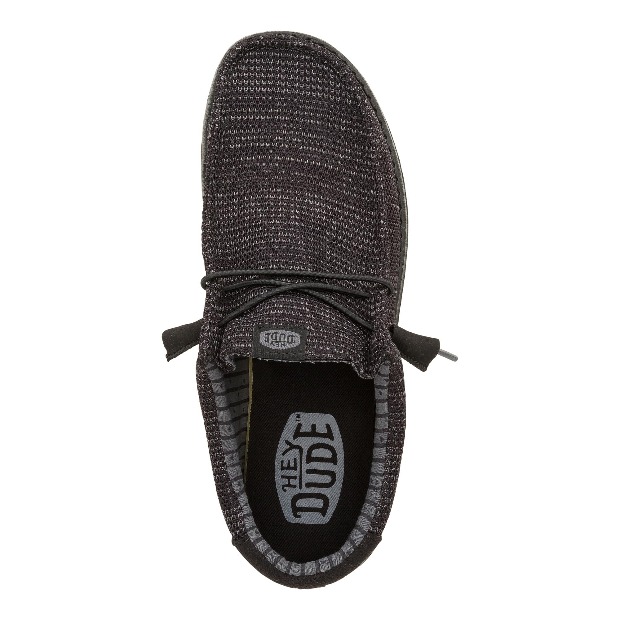 HEYDUDE Wally Stretch Sox Loafers for Men - Black - 10M - Image 3