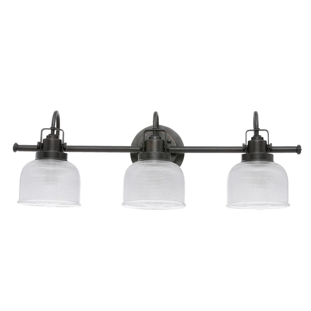 Hi-Progress Lighting P2992-74 Archie Three Light Bath Vanity, Venetian Bronze - Image 5