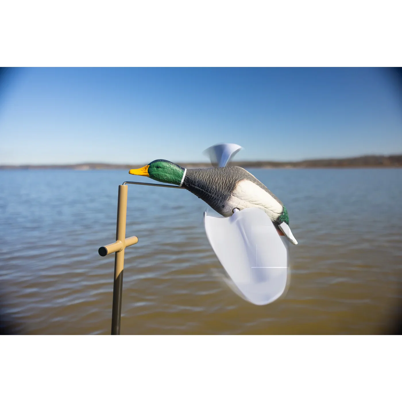 Higdon Outdoors 55077 Flasher Flyer Breeze/Ringer Motion Duck Decoy Combo - Image 2