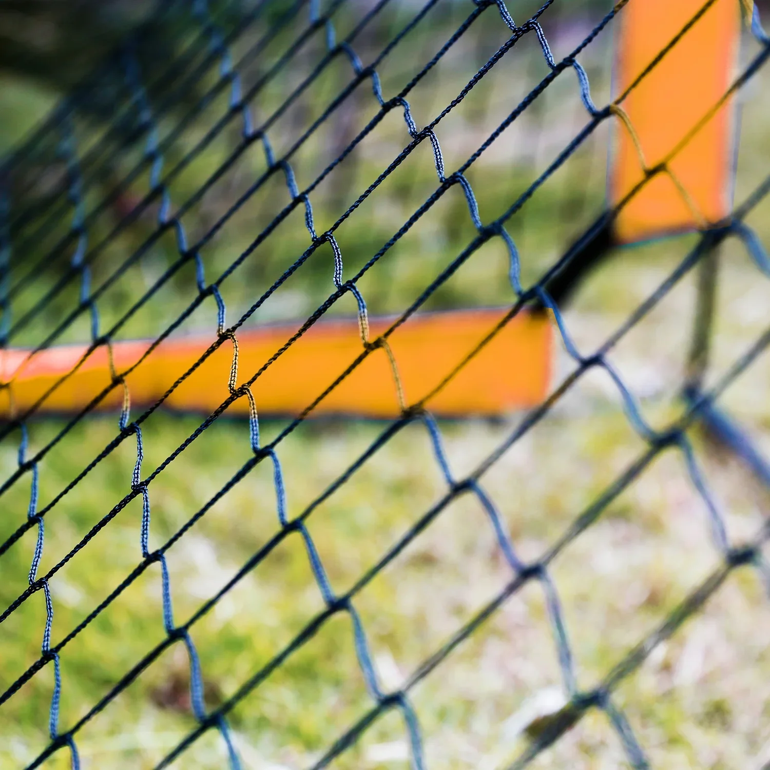 HITIK Portable Set of 2 Soccer Goals, 4x3ft, Orange - Image 2