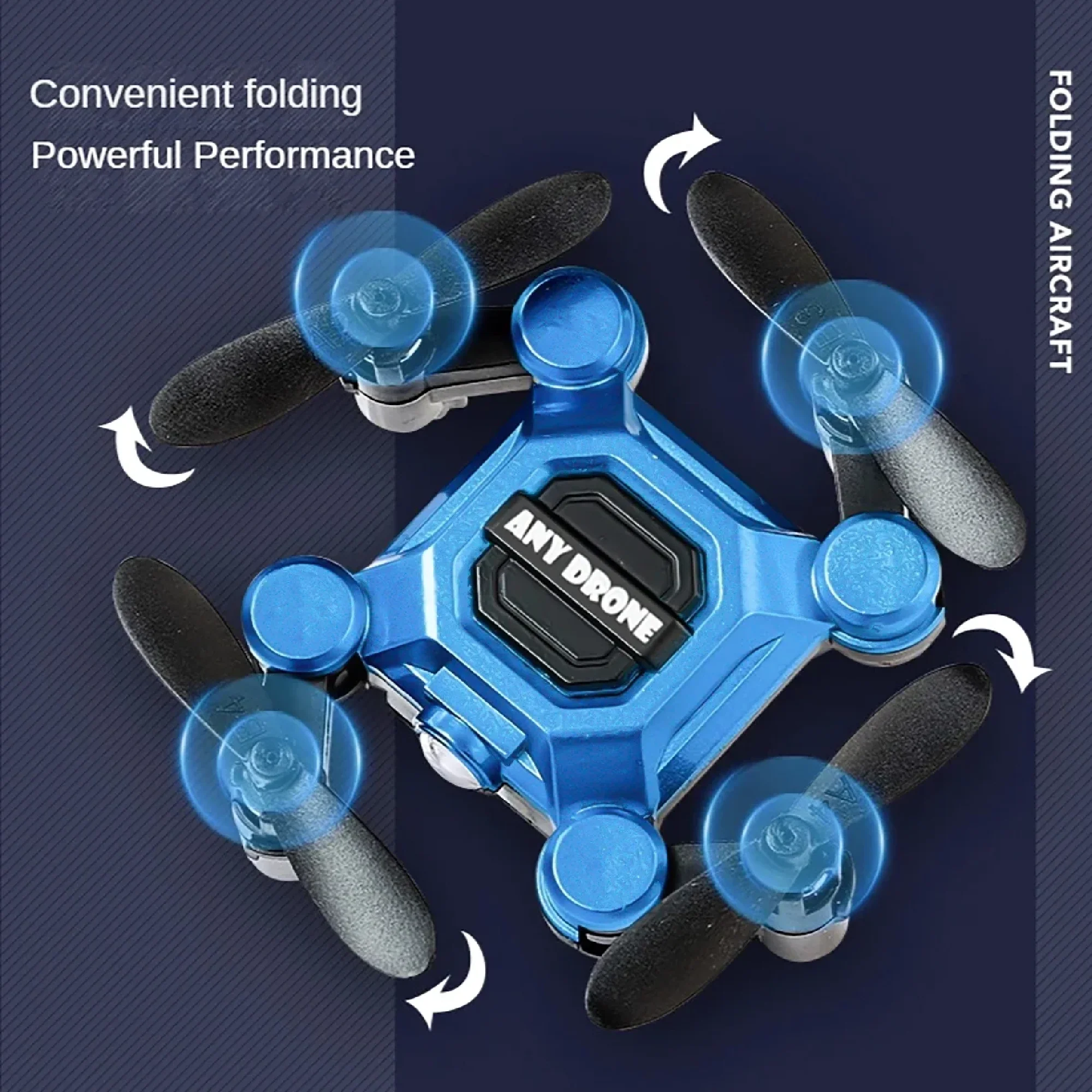 HNH HJ-0148-BUFoldable Drone with 4K HD Camera Portable Pocket Quadcopter for Beginners - Image 2