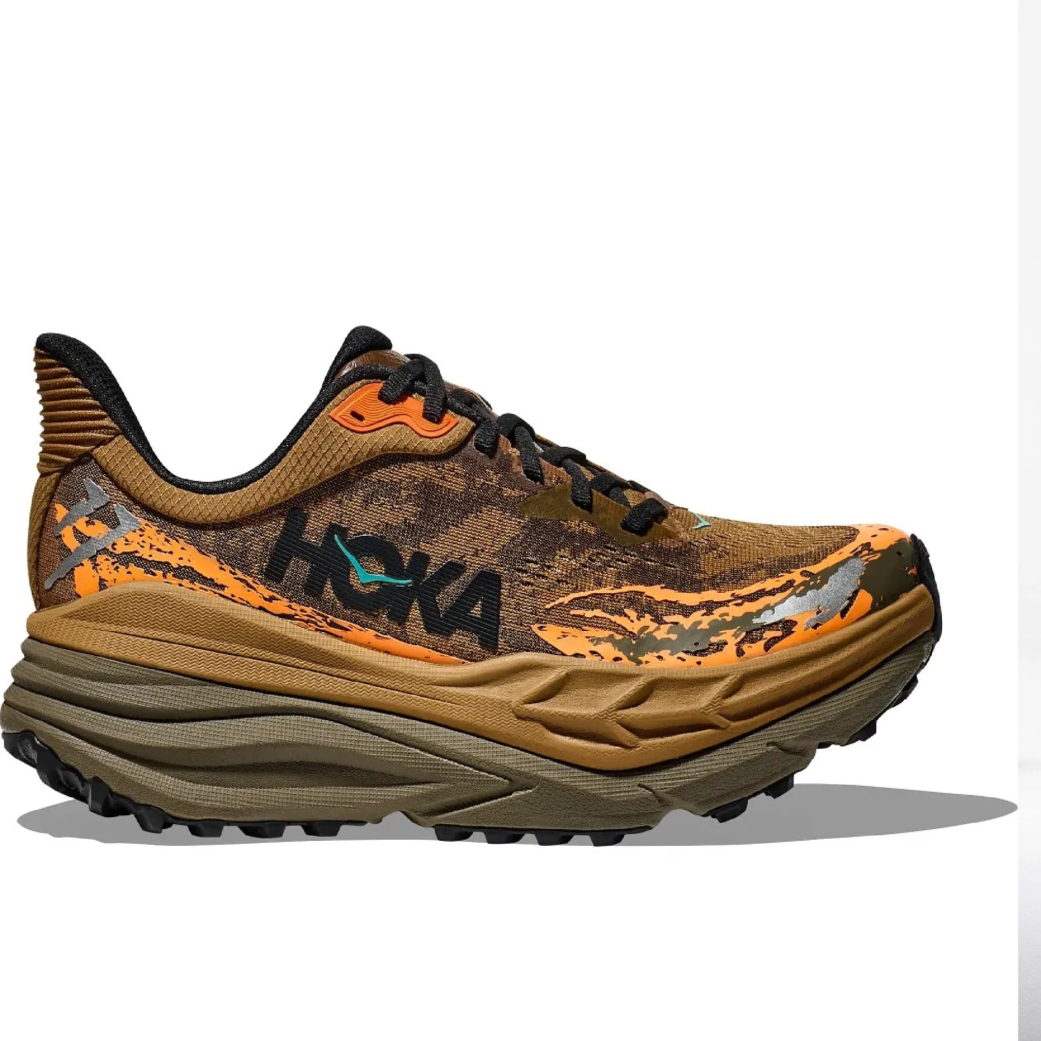 HOKA 1141530-hyn Stinson ATR 7 Running Shoes for Men - Honey/Antique - 9.5M - Image 2