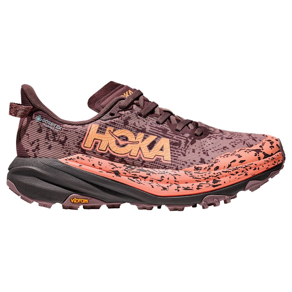 HOKA 1155151-Szq Speedgoat 6 GTX Trail Running Shoes for Ladies - Smoky Quartz/Quartzite - 8M - Image 5