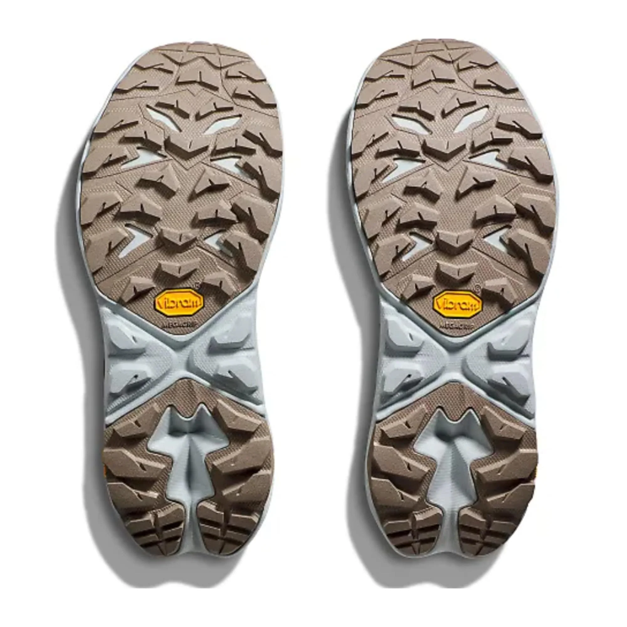 HOKA 1142831F-Difl Anacapa 2 Mid GTX Waterproof Hiking Boots for Ladies - Dune/Ice Flow - 6M - Image 4
