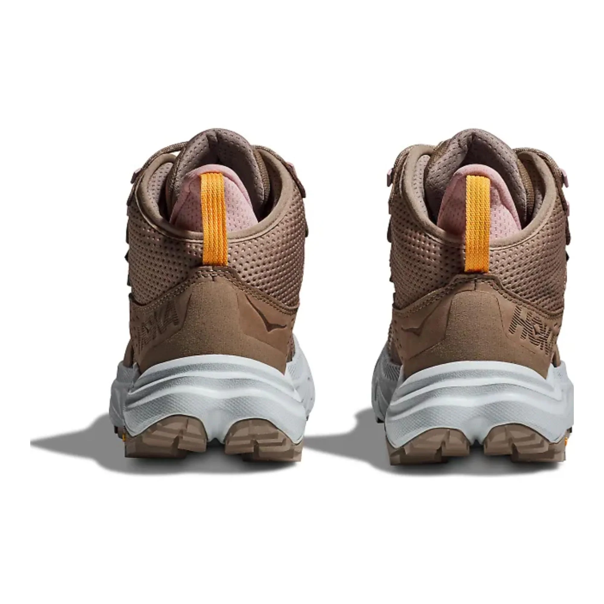 HOKA 1142831F-Difl Anacapa 2 Mid GTX Waterproof Hiking Boots for Ladies - Dune/Ice Flow - 6M - Image 5