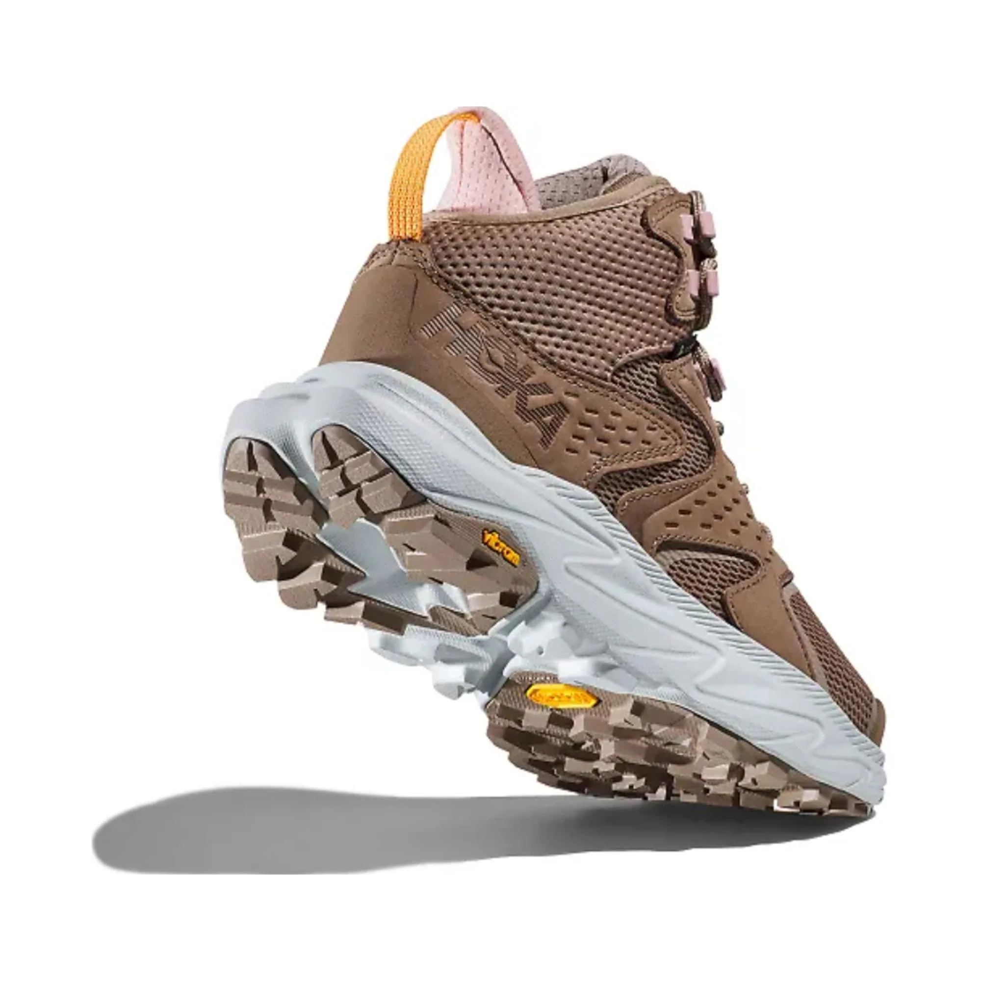 HOKA 1142831F-Difl Anacapa 2 Mid GTX Waterproof Hiking Boots for Ladies - Dune/Ice Flow - 6M - Image 6