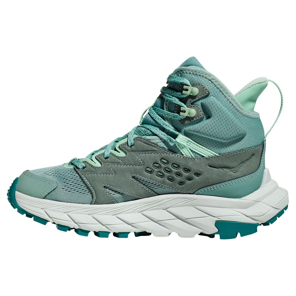 HOKA 1134506-TMGR Anacapa Breeze Mid Hiking Boots for Ladies - Trellis/Mist Green - 9.5M - Image 4