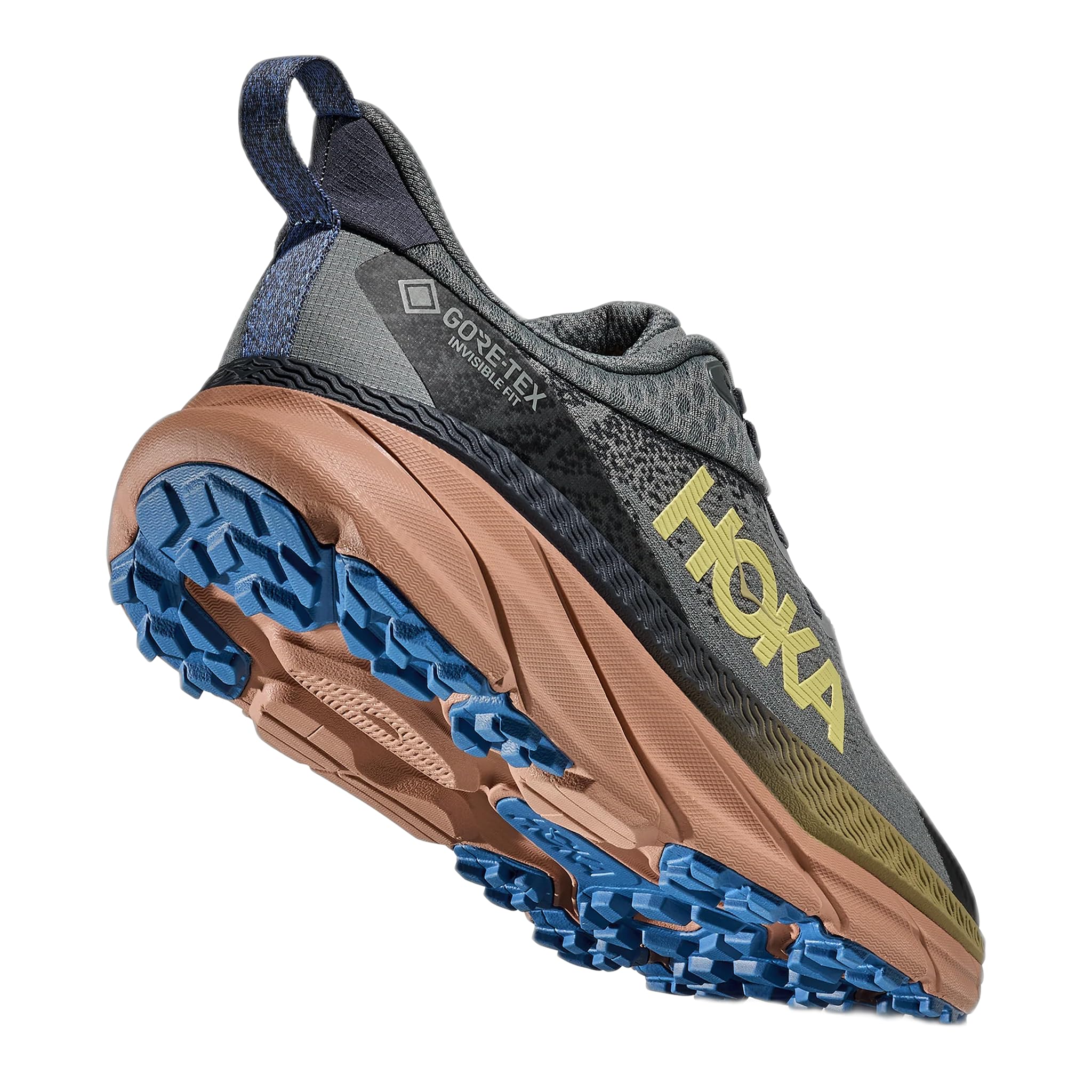 Hoka Men's Challenger 7 Gore-TEX Trail Running Shoes, Waterproof Mesh Upper, PROFLY EVA Midsole, Vibram MegaGrip Outsole, Asteroid Maple, Size 11.5 Medium - Image 4
