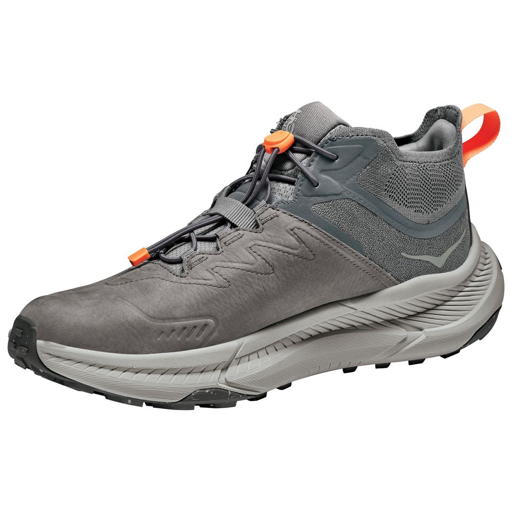 HOKA Transport Chukka GTX Hiking Shoes for Men - Asteroid/Stardust - 12M - Image 2