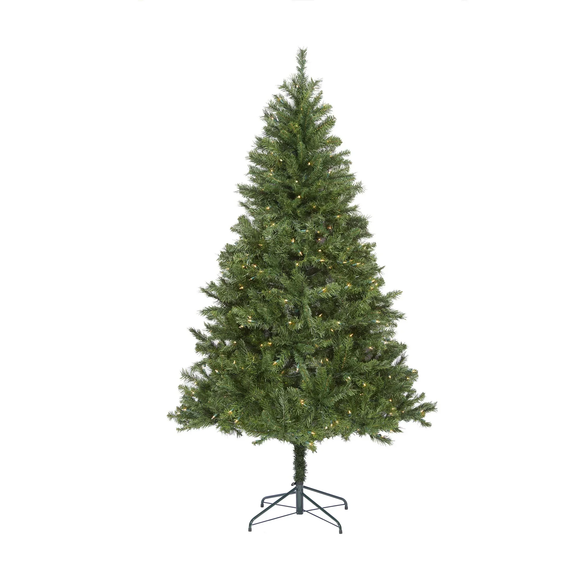 Holiday Time 6.5ft Pre-Lit Arlington Artificial Christmas Tree with LED Lights
