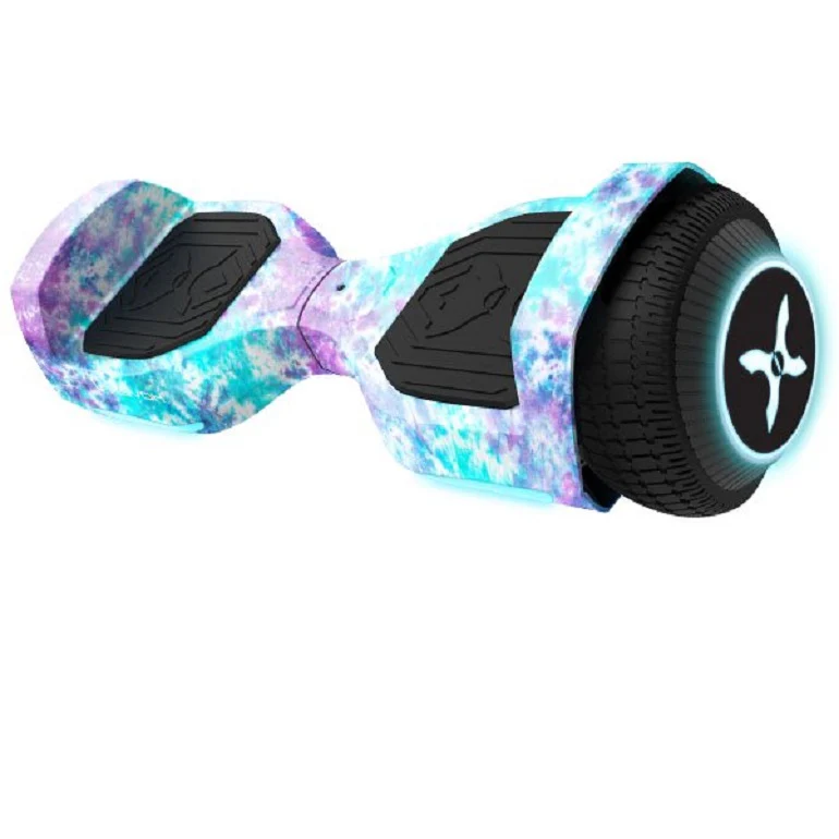 Hover-1 DSA-REBL-BLTD Rebel Hover Board, Tiedye, LED Lights, Max Weight 130 Lbs - Image 2