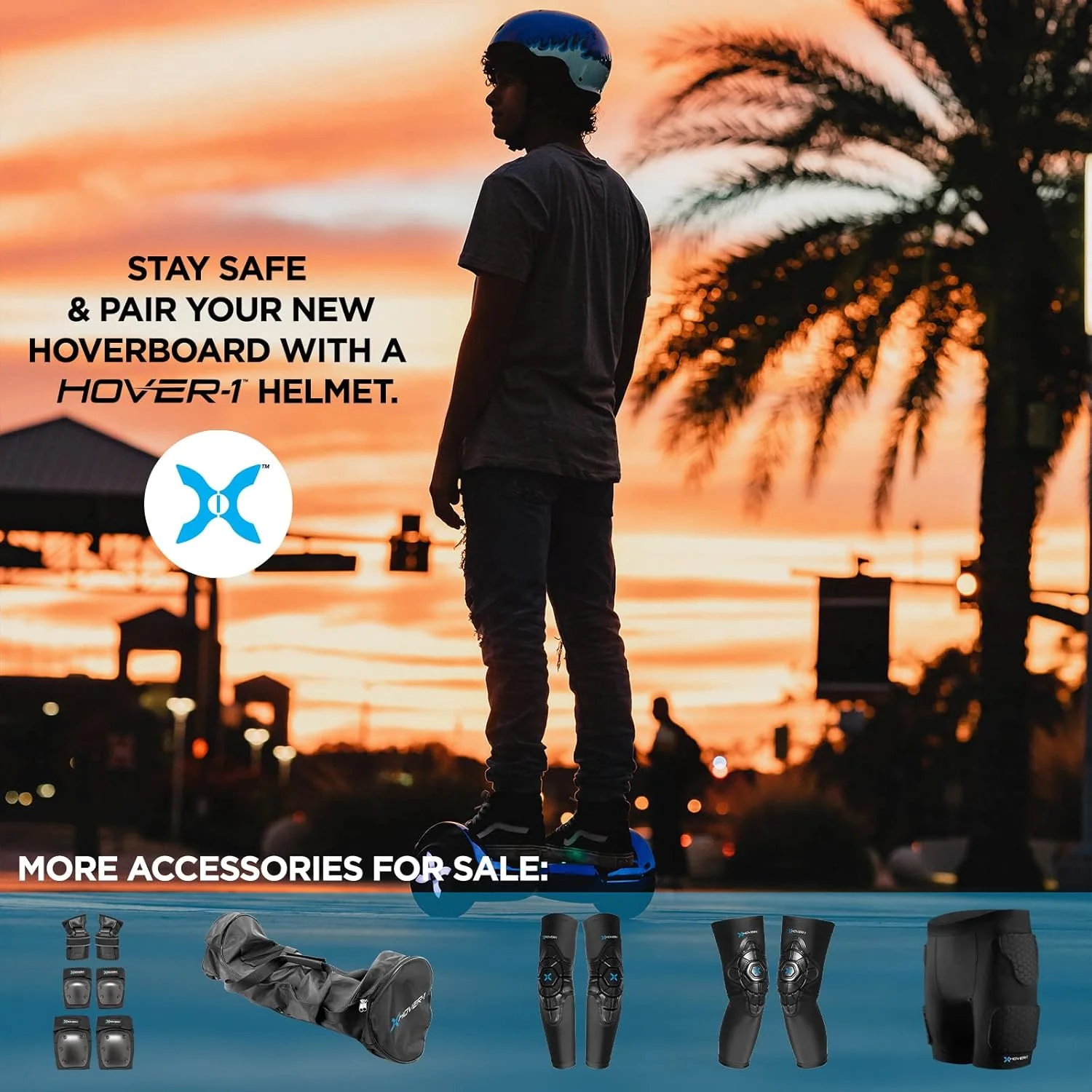 Hover-1 H1-AXL-BLK Axle Hoverboard 7MPH Top Speed, 3MI Range, LED Headlights & Wheels, Easy to Learn for Kids/Youth, Black - Image 6