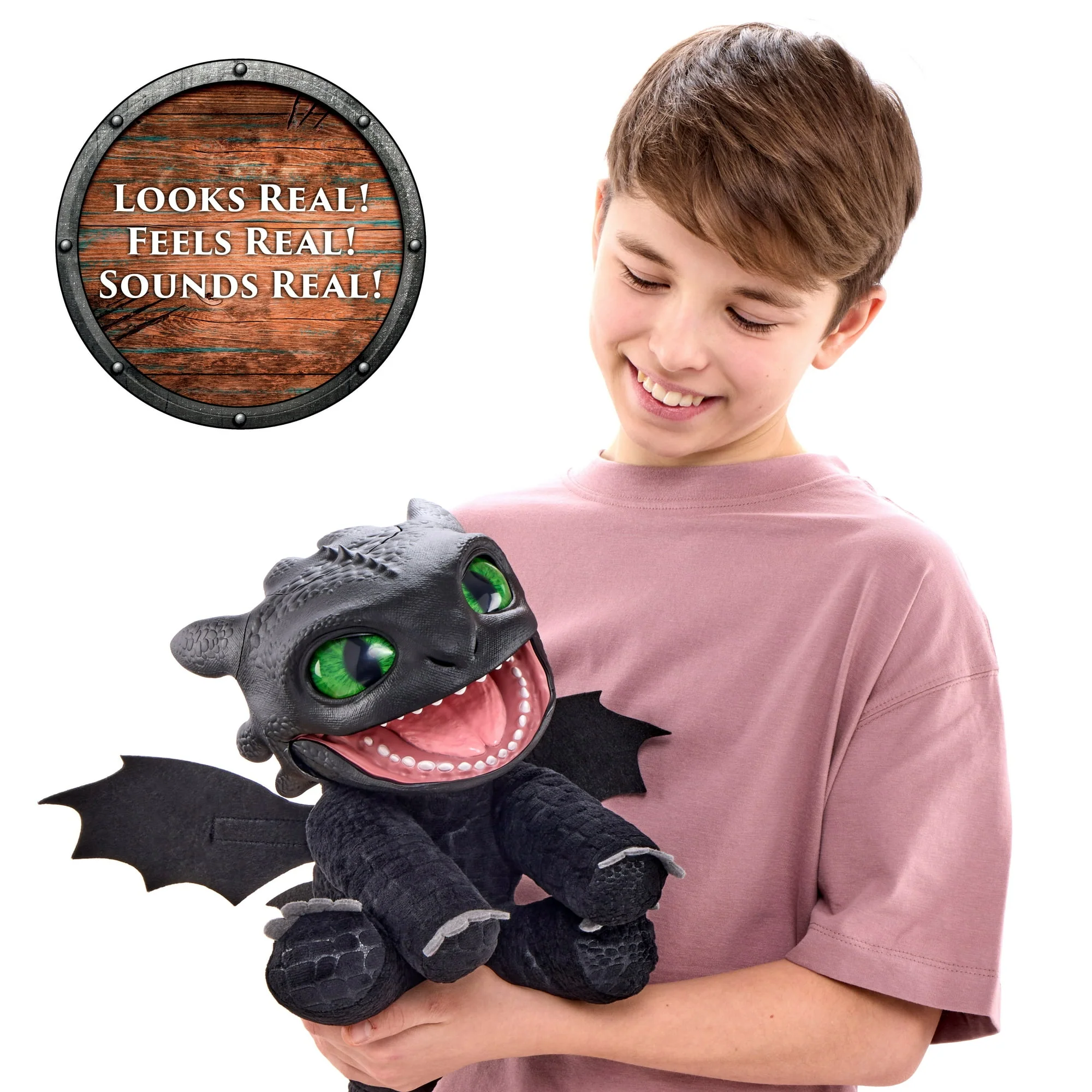 How to Train Your Dragon HTTYD-1001-01 Toothless Puppetronic Action Figure, Electronic Toy by RealFX, Children Ages 6+ - Image 2