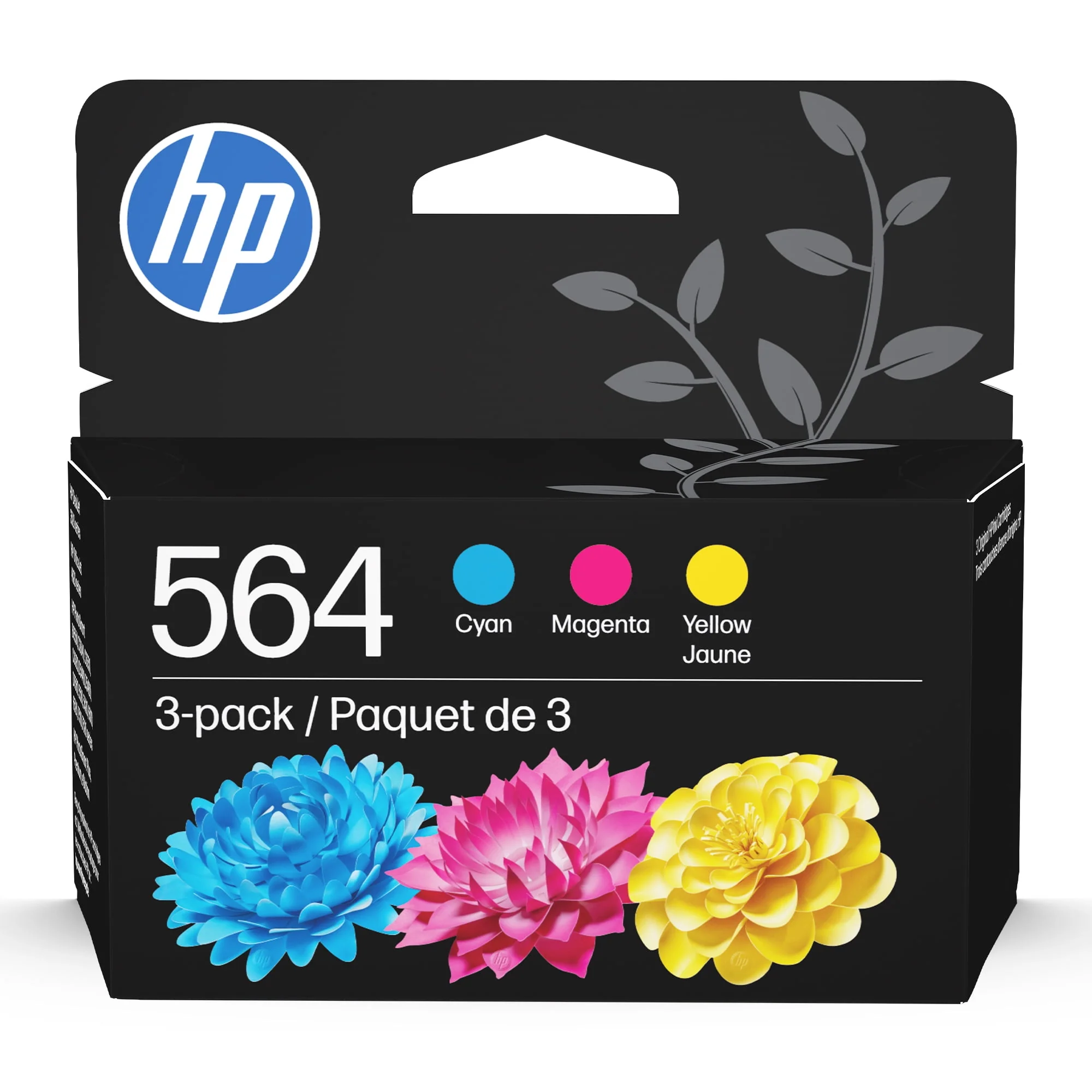 HP N9H57FN#RFD 564 CMY Ink Crtg Combo 3-Pack